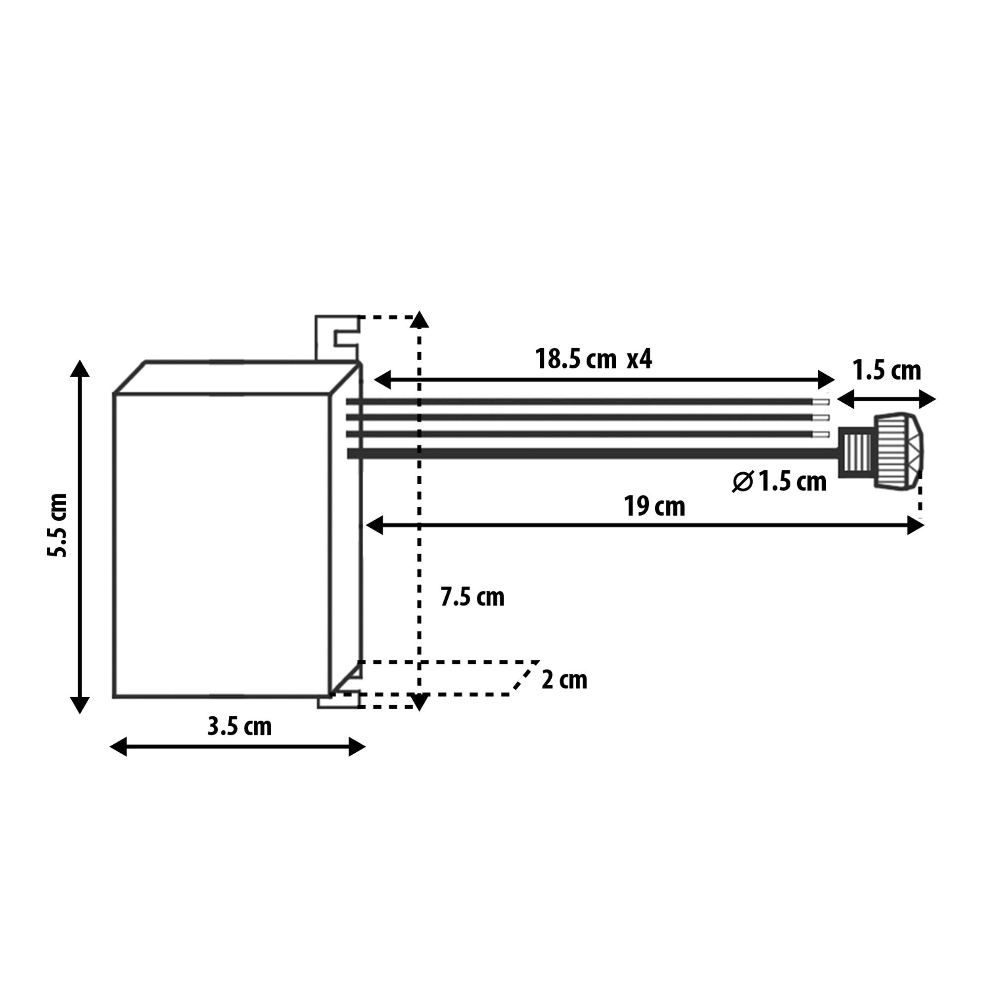 Maclean Dämmerungssensor mit externer Sonde 12-24V DC MCE34 V