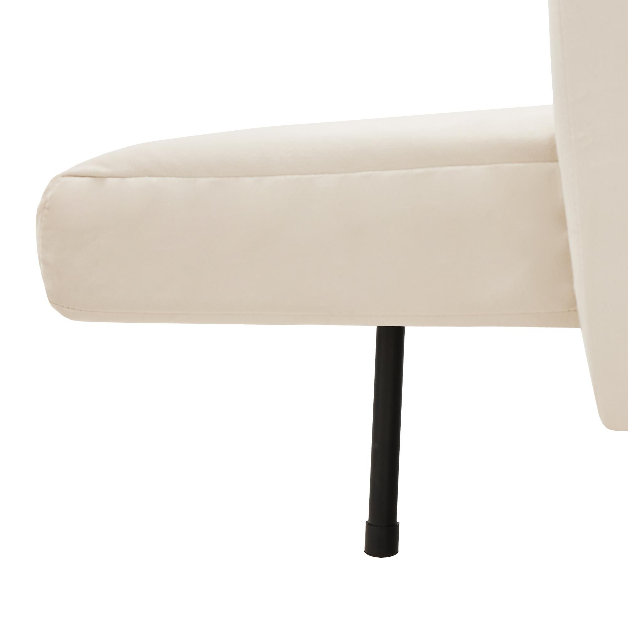 Merax Schlafsofa mit Bettfunktion, Klappbett Bettsofa Klappsofa mit Schlaffunktion, Gästebett Rückenlehne neigbar 95°-180°, 183 x 76 x75cm, Beige