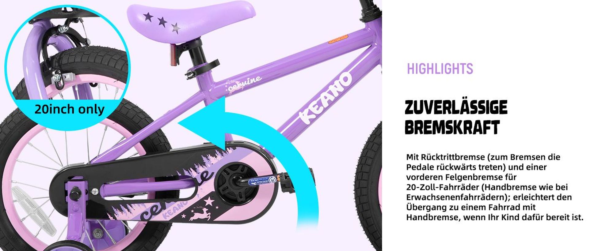 Joystar 16 Zoll-Kinderfahrrad für Jungen und Mädchen im Alter von 3 bis 8 Jahren, Kindergeschenk mit Stützrädern, Korb, geschlossenem Kettenschutz