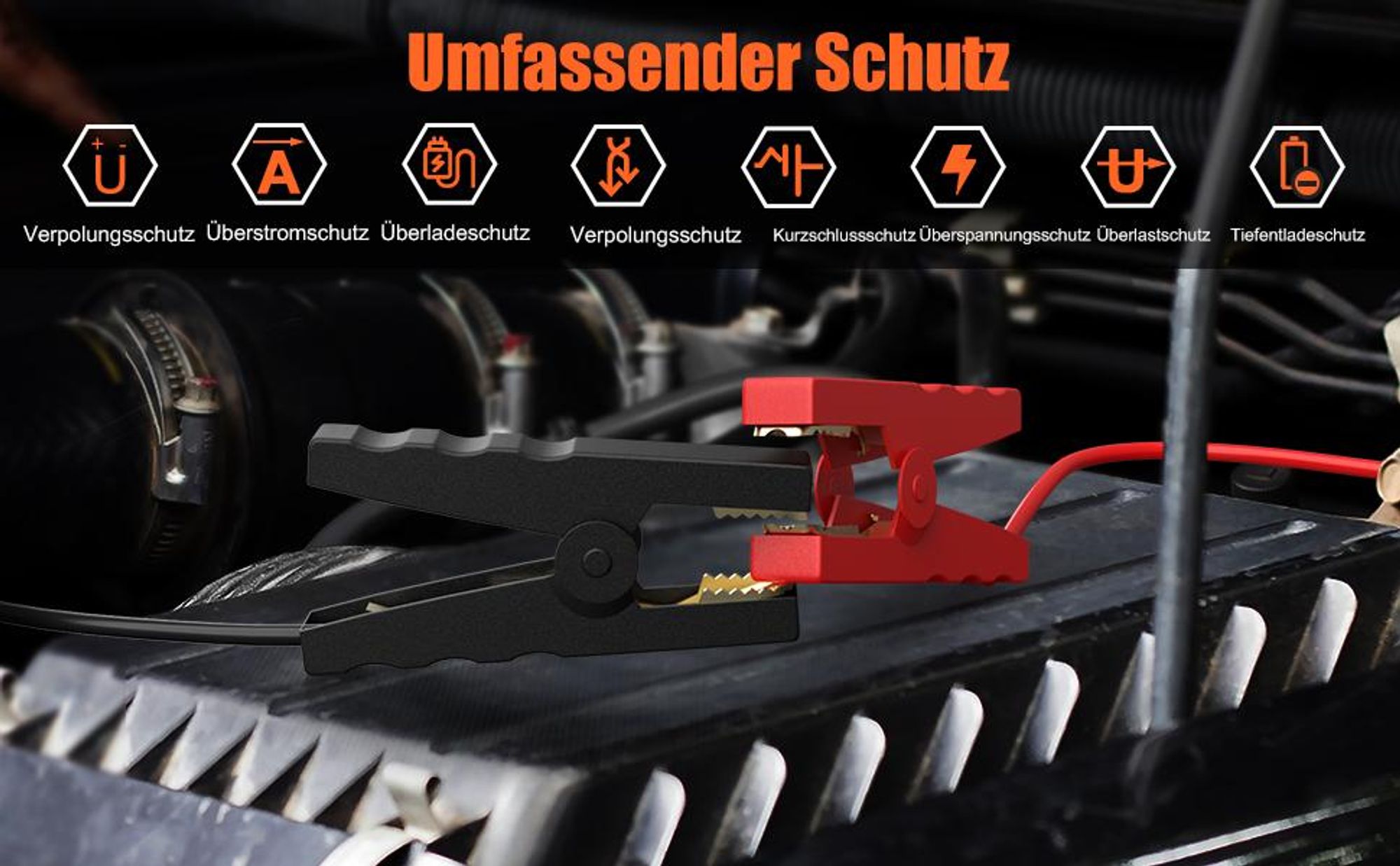 Starthilfe,Auto Starthilfe, Jump Starter, Ladegerät, Starthilfe Booster, Powerbank