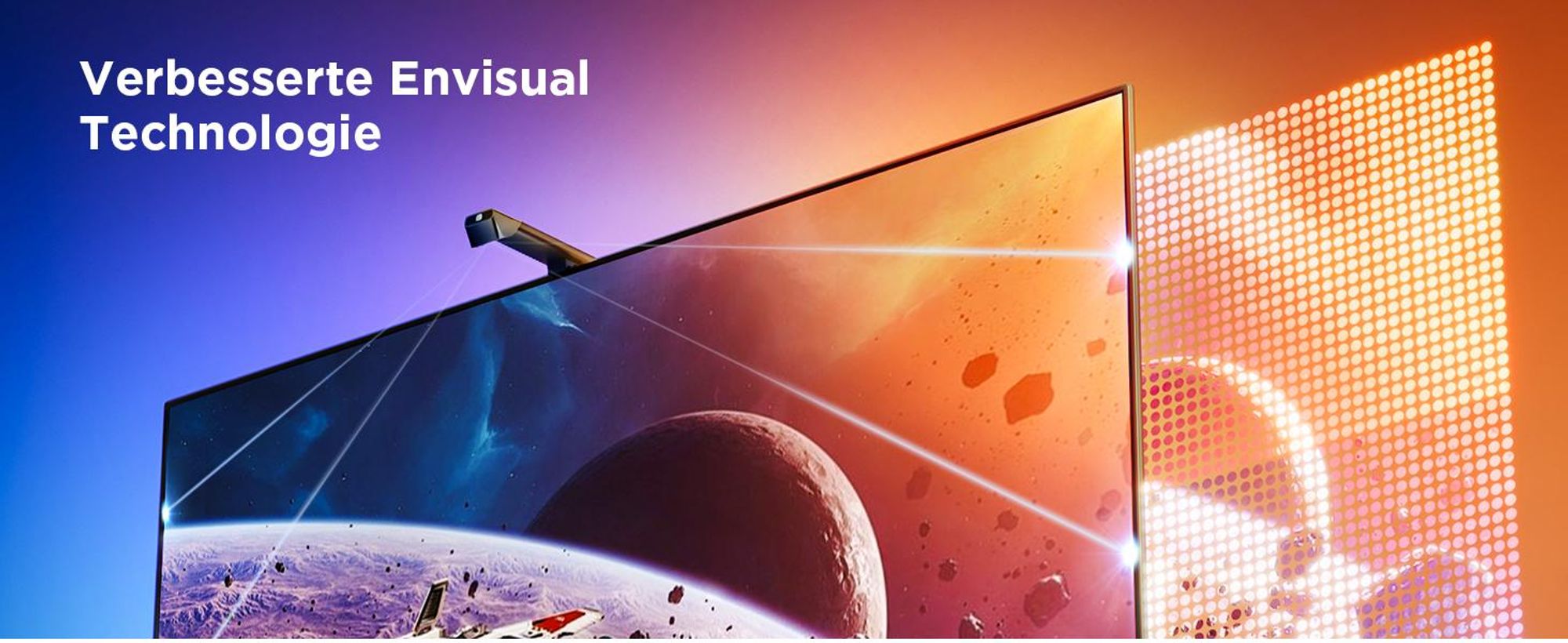 Govee TV Hintergrundbeleuchtung 3 Lite LED, Sync für 75-85 Zoll TVs, Sprach- & APP-Steuerung