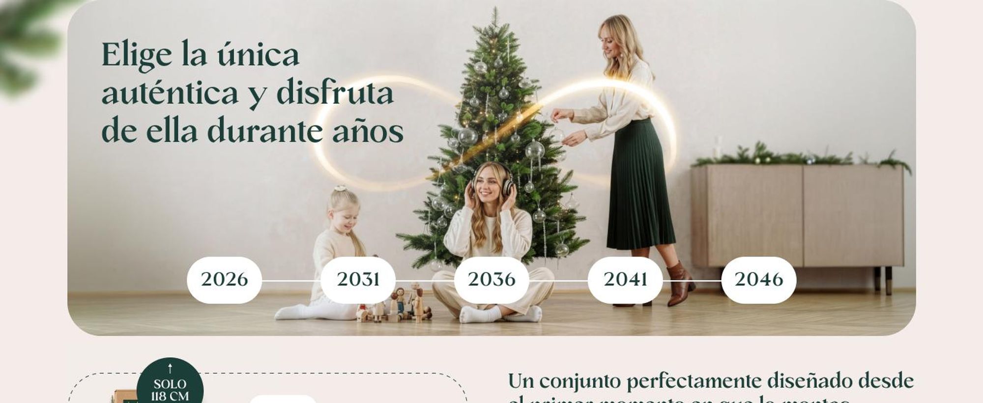 FAIRYTREES Albero di Natale 180 cm in PE 100% pop-up verde | Abete rosso selvatico fatto a mano in Europa | Albero di Natale con aghi realistici, dalla forma ampia con base in legno | Modello: FT02