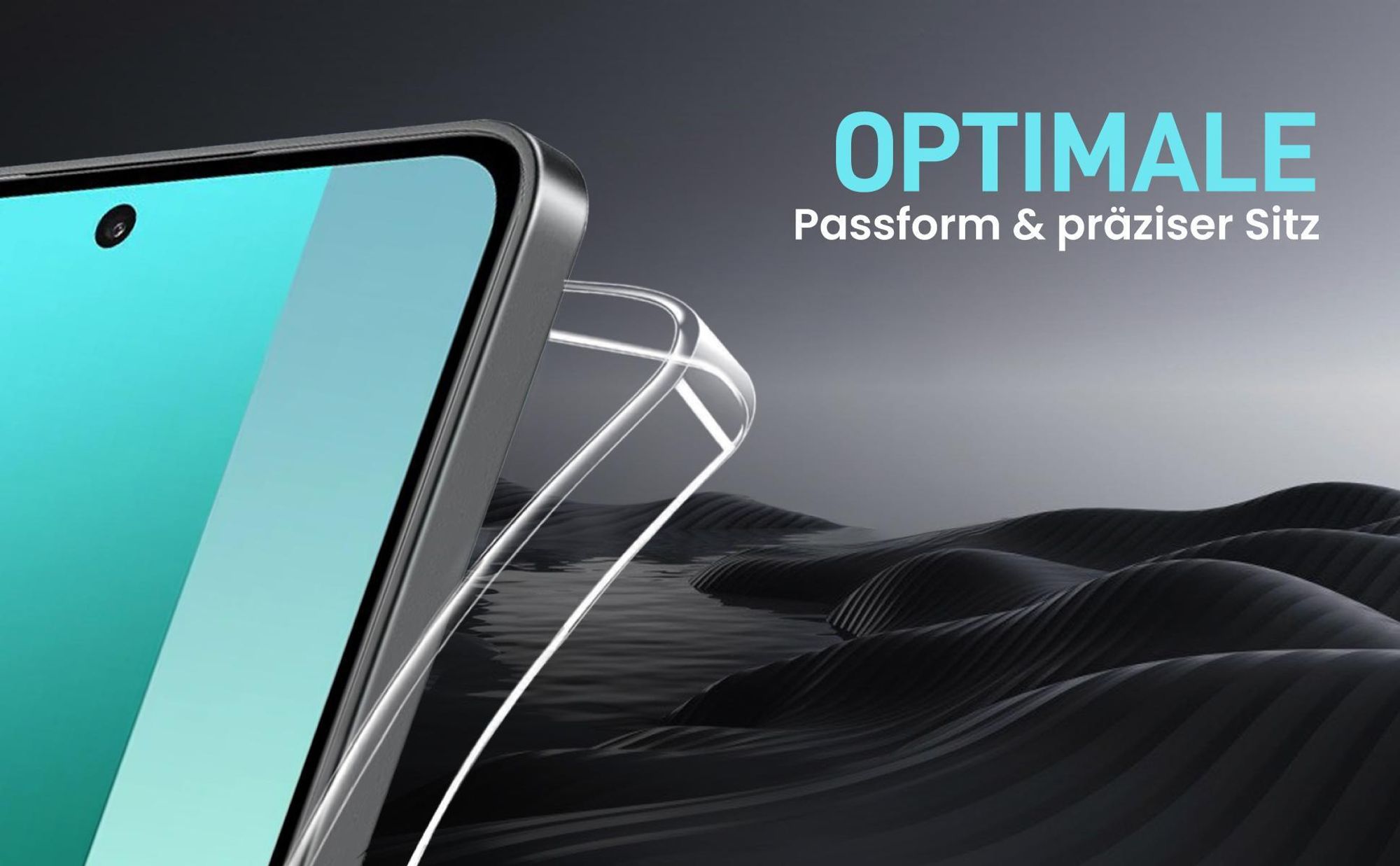 Leichte und elastische Schutzhülle für Xiaomi Redmi Note 13 Pro 5G mit angenehmer Oberfläche