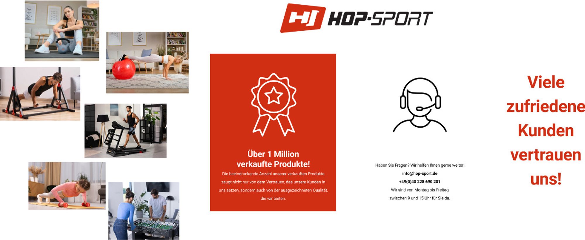 Hop-Sport Laufband elektrisch HS-3200LB Estima - Laufband bis 150 kg - Laufband klappbar mit LCD-Display, App-Steuerung, 15 Programmen, bis 20km/h