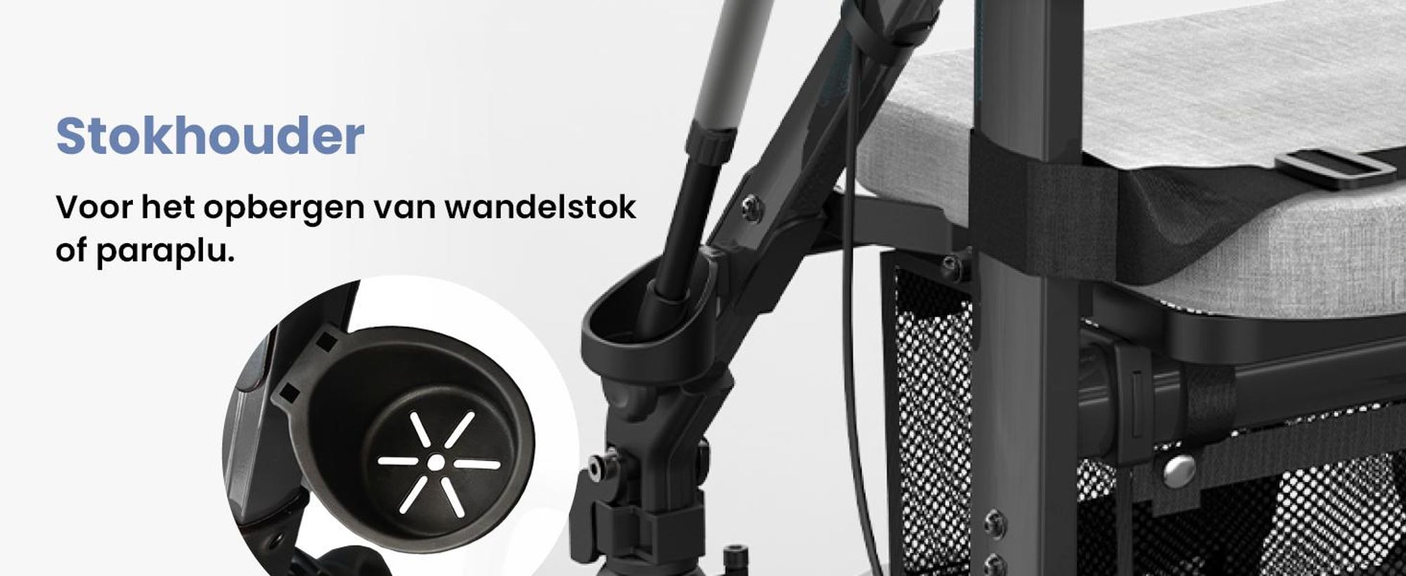 ELONEO 2-in-1 rolstoel/rolator, opvouwbaar en lichtgewicht met zitplaats, outdoor rolstoel/rolator, opvouwbaar, aluminium loophulpmiddel voor senioren - zwart