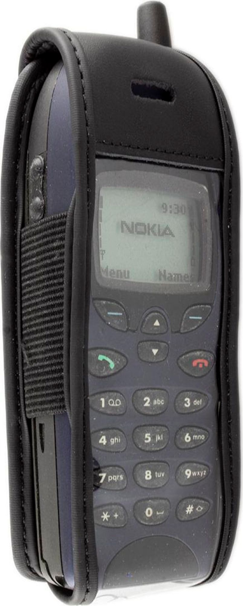 caseroxx Ledertasche mit Gürtelclip kompatibel mit Nokia 5110/6110/6150 aus Echtleder, Tasche mit Gürtelclip und Sichtfenster  Bild 2
