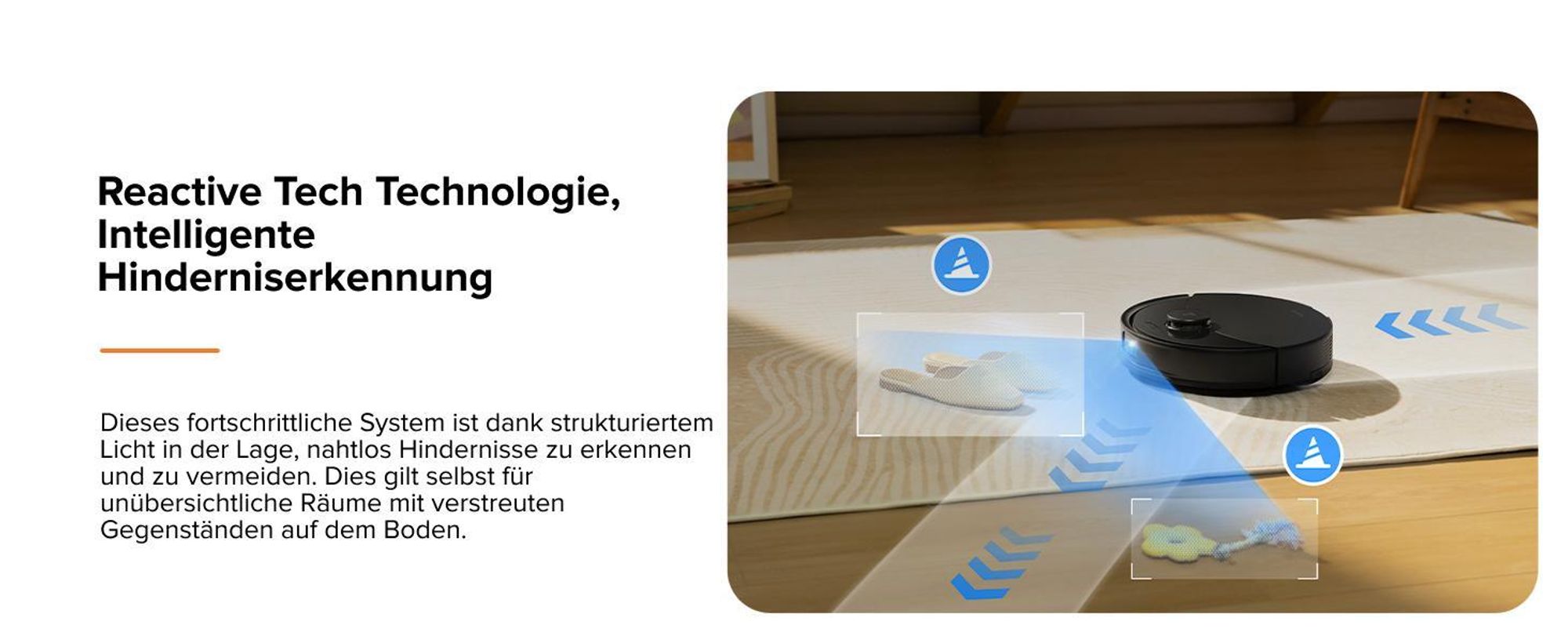 roborock Q5 Pro Staubsauger Roboter 5500Pa mit wischfunktion, saugroboter wischroboter mit DuoRoller-Bürste, PreciSense-LiDAR-Navigation, 3D Mapping