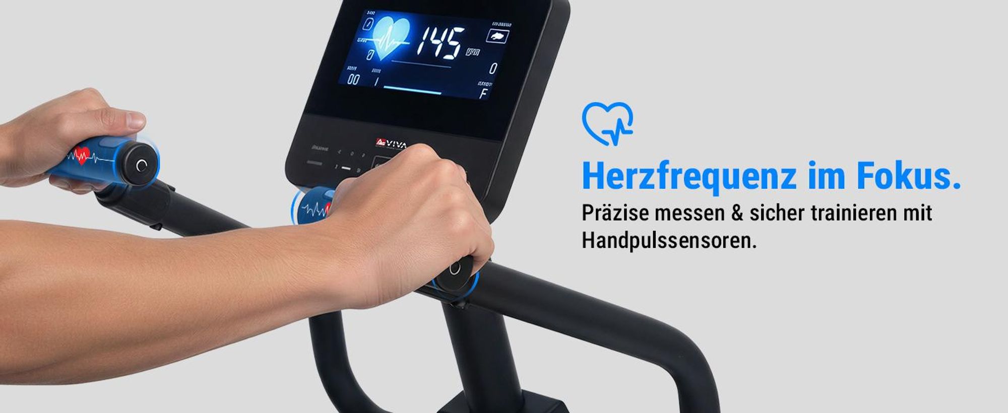 Liegeergometer AsVIVA R7 Heimtrainer Ergometer mit 18 kg Schwungmasse 24 Stufen Bluetooth leise gelenkschonend für Zuhause