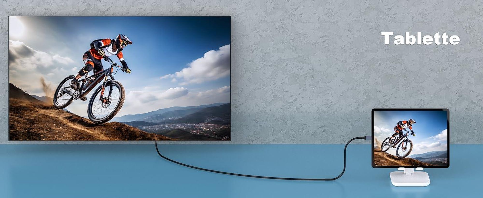 BENFEI HDMI-Kabel USB C auf HDMI Kabel 1.8m 4K 60Hz Aluminium Gehäuse