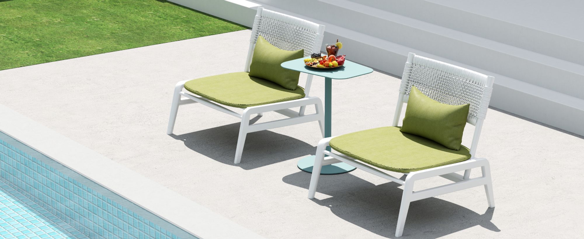 FLEXISPOT Beistelltisch für Sofa, Schlafzimmer, Wohnzimmer, Büro, Beistelltisch, Nachttisch, Couchtisch für kleine Räume, Stahl, 50x38x65cm, Blau