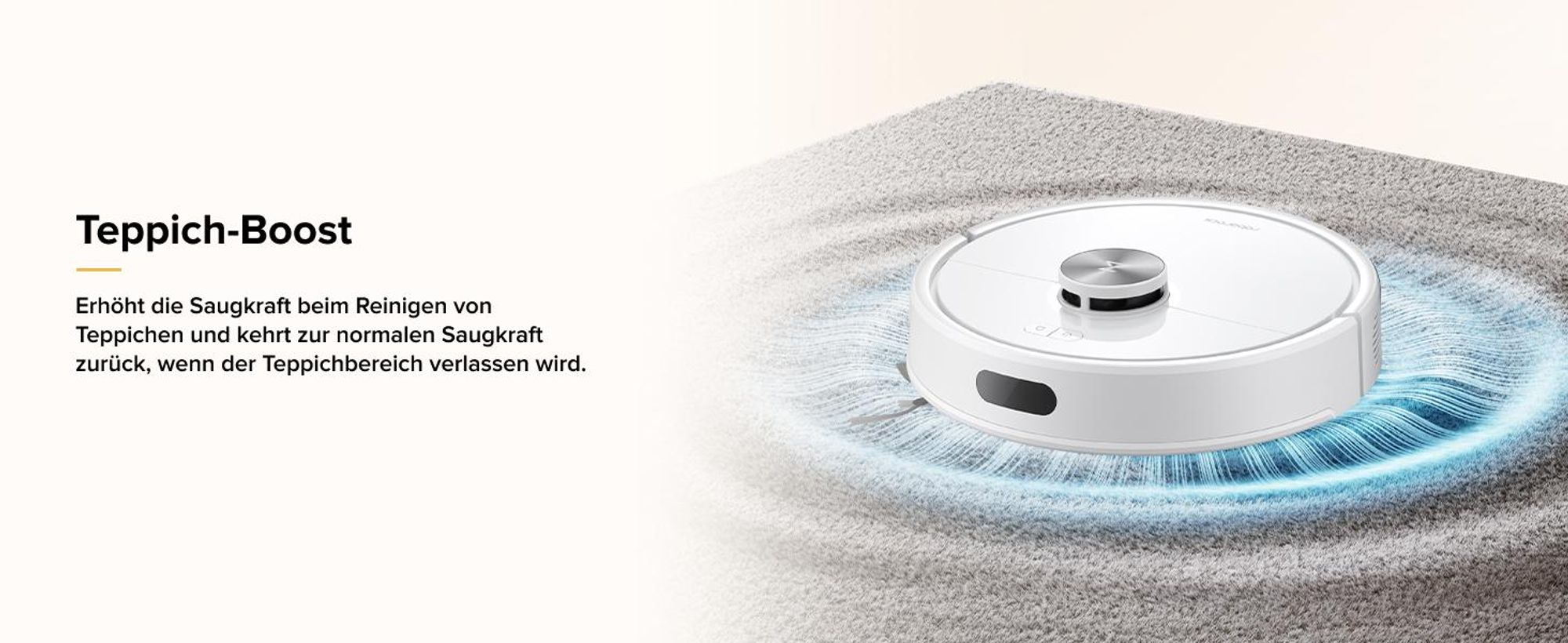 Roborock Q7 M5 Saugroboter mit Wischfunktion, 10.000Pa(Upgrade von Q5 PRO), Dual Anti-Tangle-System, Staubsauger Roboter für Teppich, Tierhaare (Weiß)