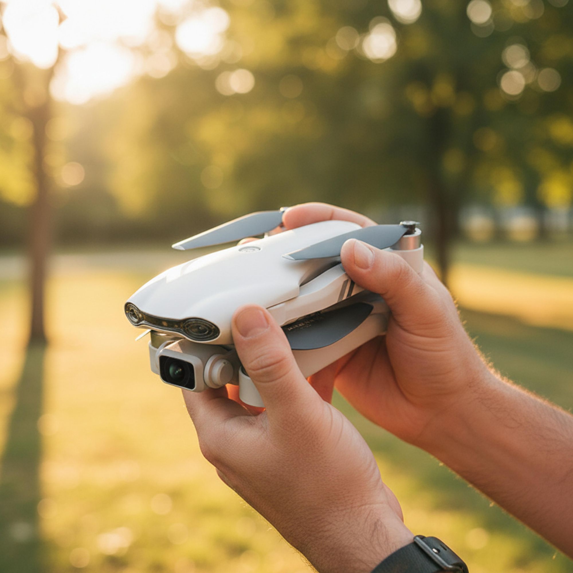 Dron Flypro10 2Kamery Bezkartáčové Motory Vznášení Wifi 3X20Min 2Km Hračka