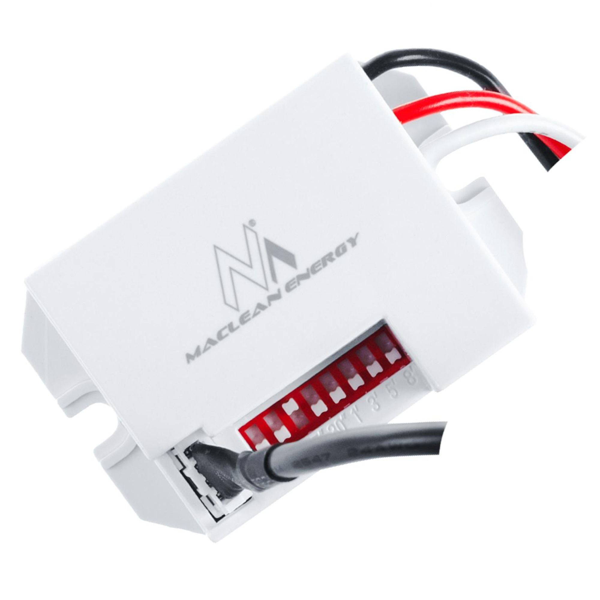 Maclean PIR-Bewegungsmelder, mit externem Sensor, 12-24V DC, 360°, MCE32 V