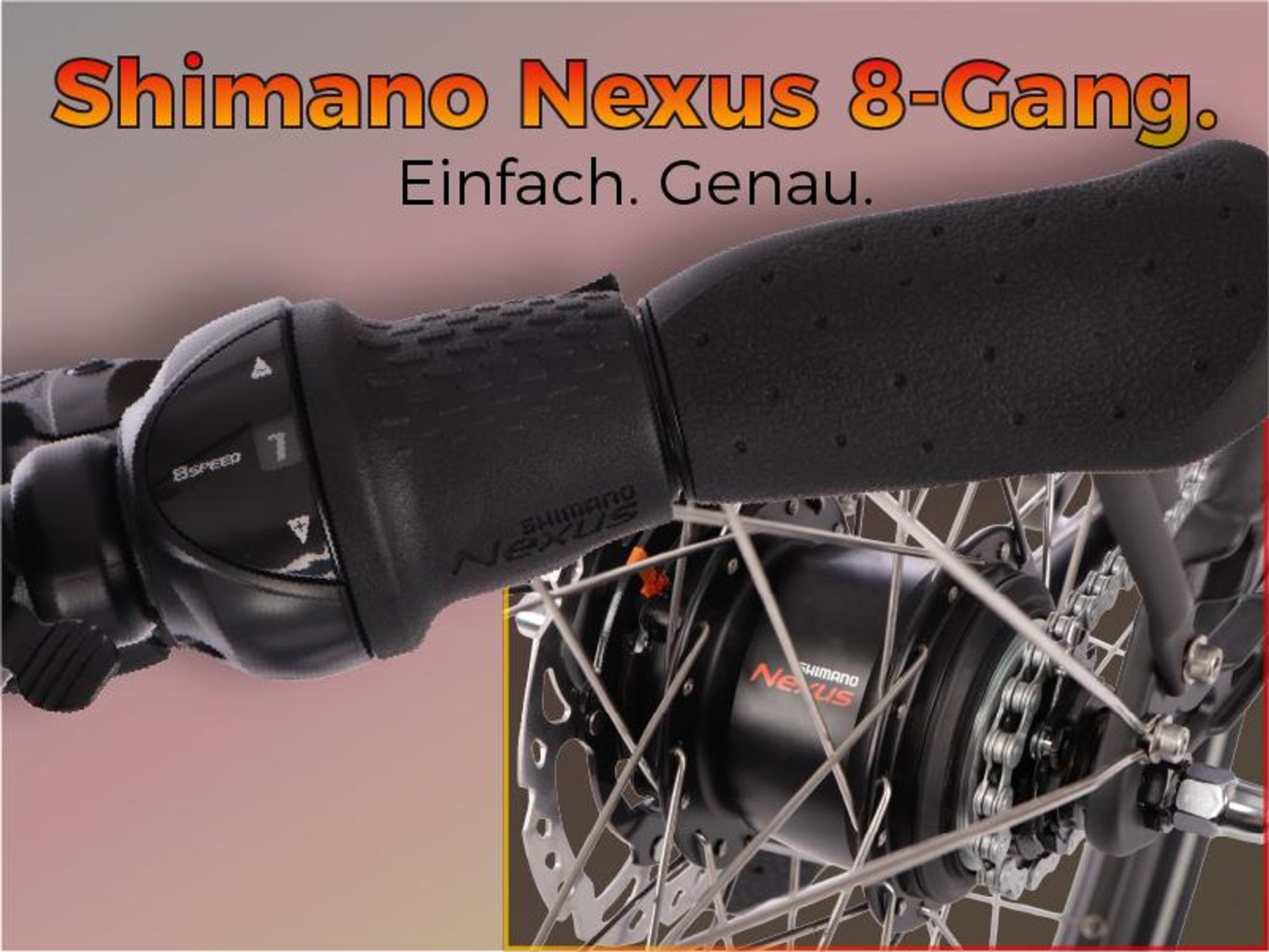 SAXONETTE Premium Plus 3.0 Wave 28" Pedelec, Mittelmotor, Nexus 8-Gang, 36V/14,5Ah Intube-Akku, Rahmenhöhe 50 cm, schwarz matt