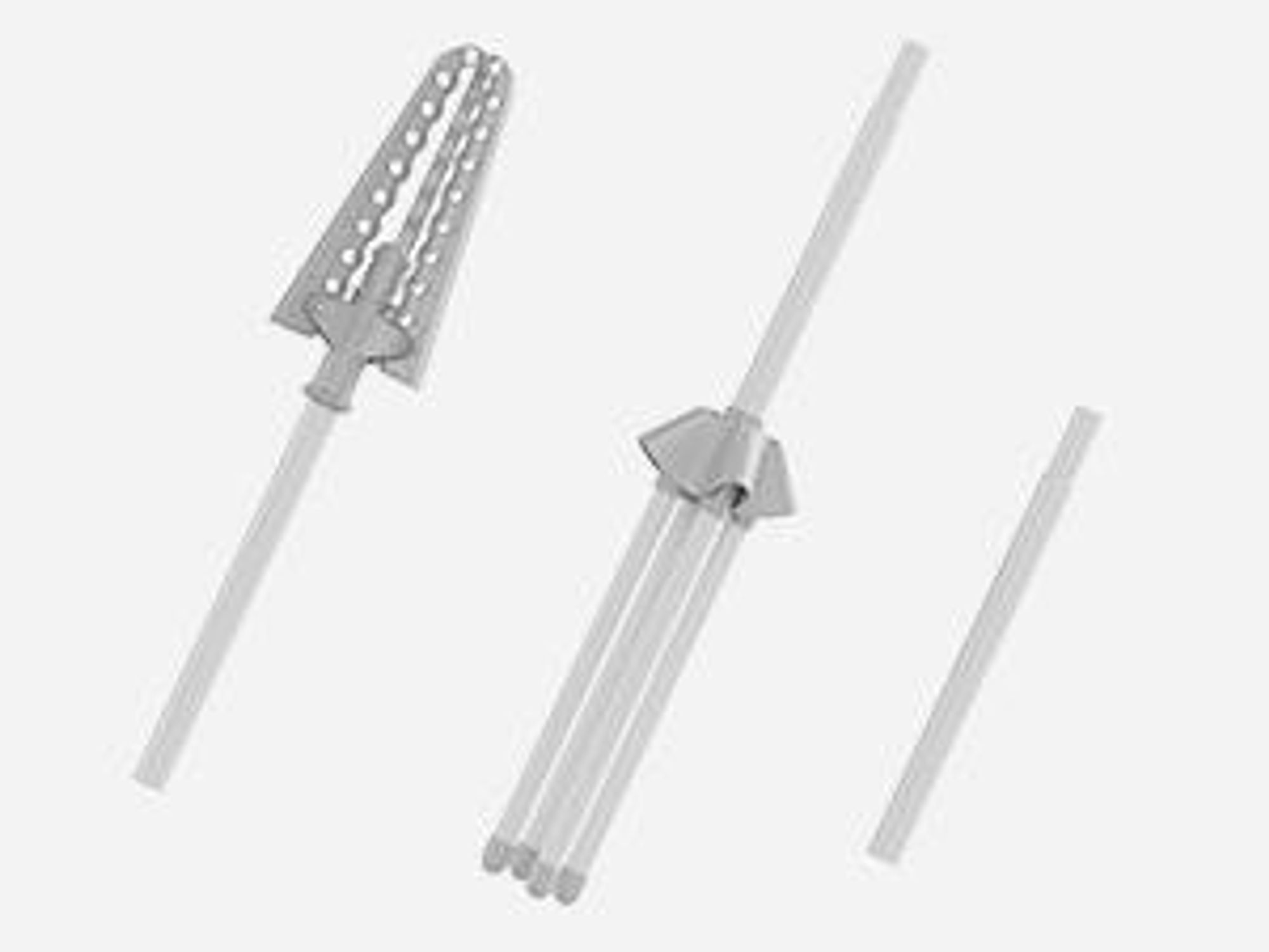 SONGMICS Wäscheständer, Standtrockner, 3 drehbare Armen für Kleiderbügel, 4 Beine, Edelstahl