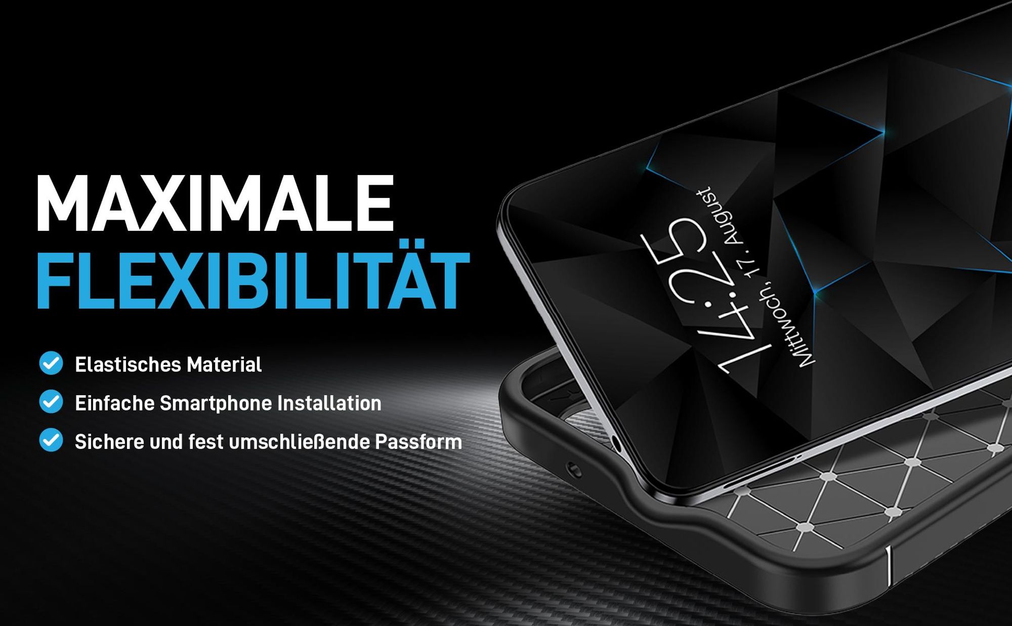 Flexbiles Smartphone Cover für Samsung Galaxy S26 FE mit perfekter Passform