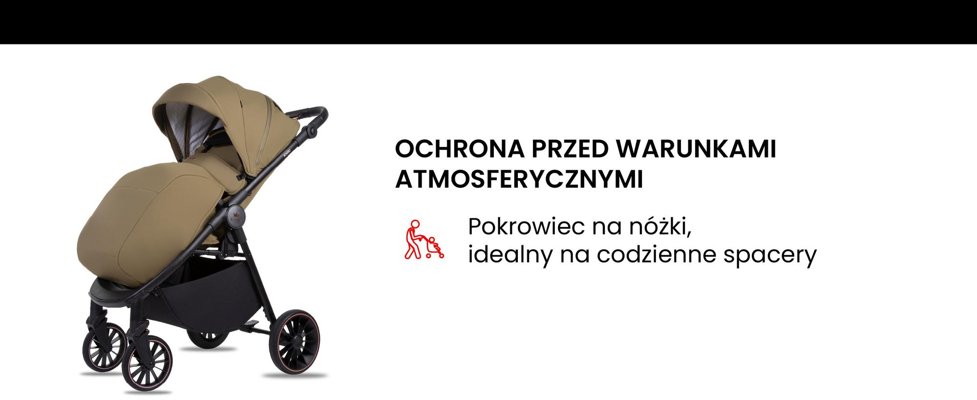 Babylux Wózek Spacerowy Dziecięcy ROMBO – Wózek Podróżny z Funkcją Leżenia, Kompaktowy, Lekki, Teleskopowa Rączka, Składany, Torba, Akcesoria