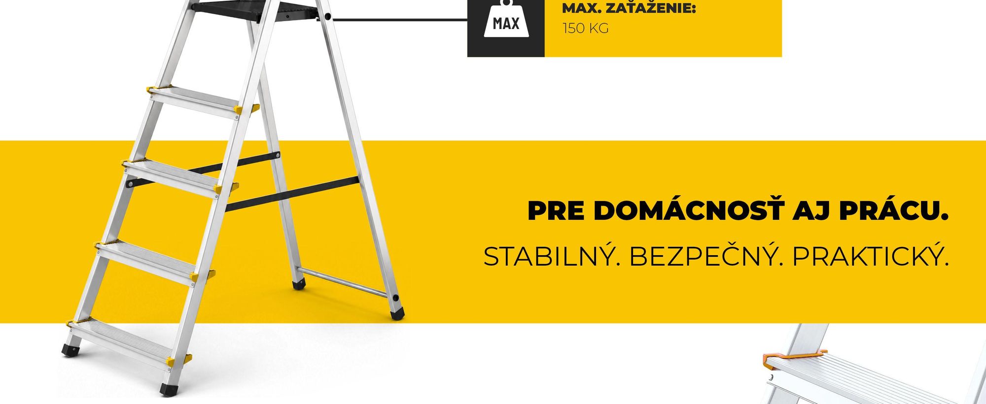 Drabest Leiter Aluminium 5 stufen