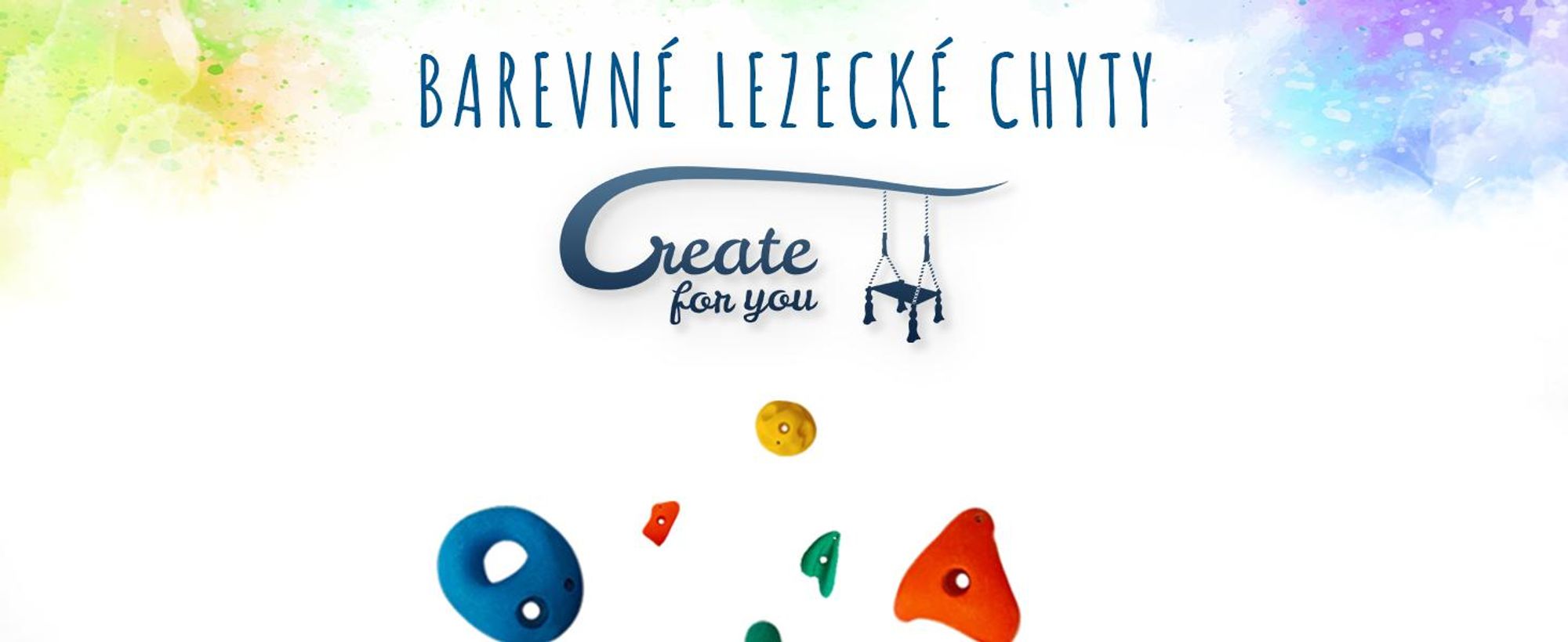 Create for you® – Lezecké Kameny Outdoor a Indoor - Úchyty na Lezení s Montážními Šrouby - pro Venkovní Zábavu Dětí - 5 Kusů