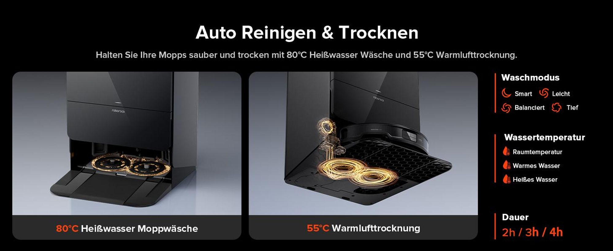 Roborock Saros 10R Set Staubsauger Roboter mit Wischfunktion, 22,000 Pa, Automatische Mop-Entfernung, 7,98cm Ultra-Slim Design, StarSight System 2.0