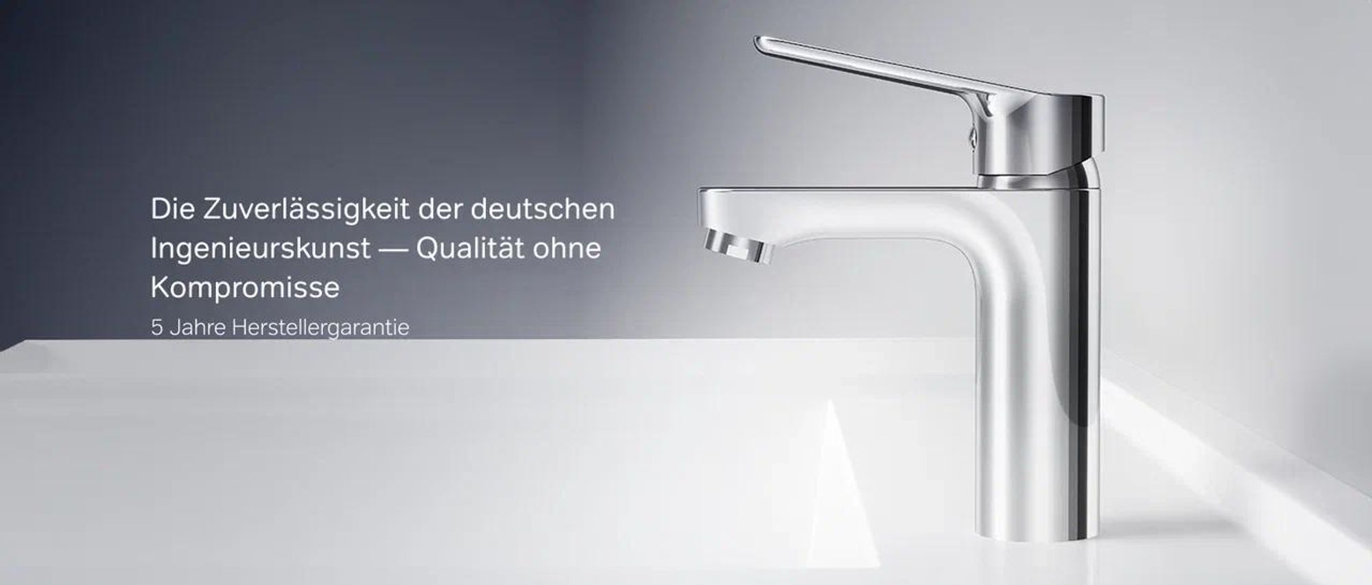 AM.PM Wasserhahn Bad Chrom Waschtischarmatur Bad Armatur Mischbatterie Waschbeckenarmatur Einhebelmischer Badezimmer