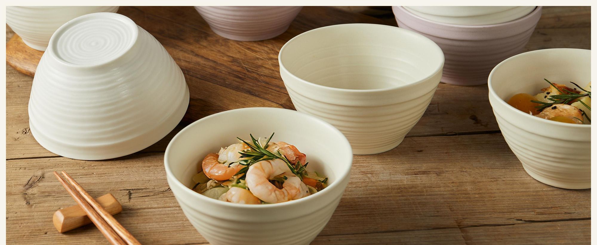 Schale set 6er Ø11,8cm Keramik Müslischale Frühstücksschale Suppenschalen Schalen für 6 Personen Matt-Glasur Bowl Mikrowellen- und Spülmaschinengest