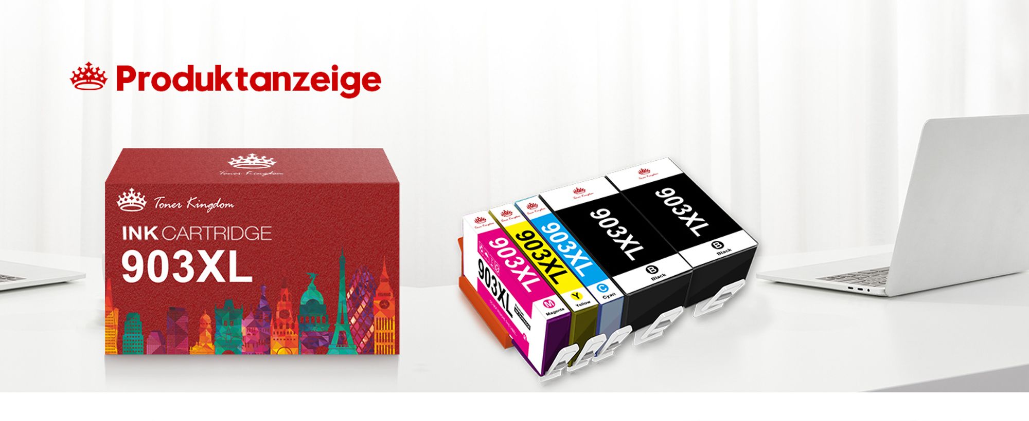 ️Neuester Chip 903XL patronen für HP 903 kompatible für HP Officejet 6950 6962 - Pro 6960 6970 All-in-One Serie Drucker