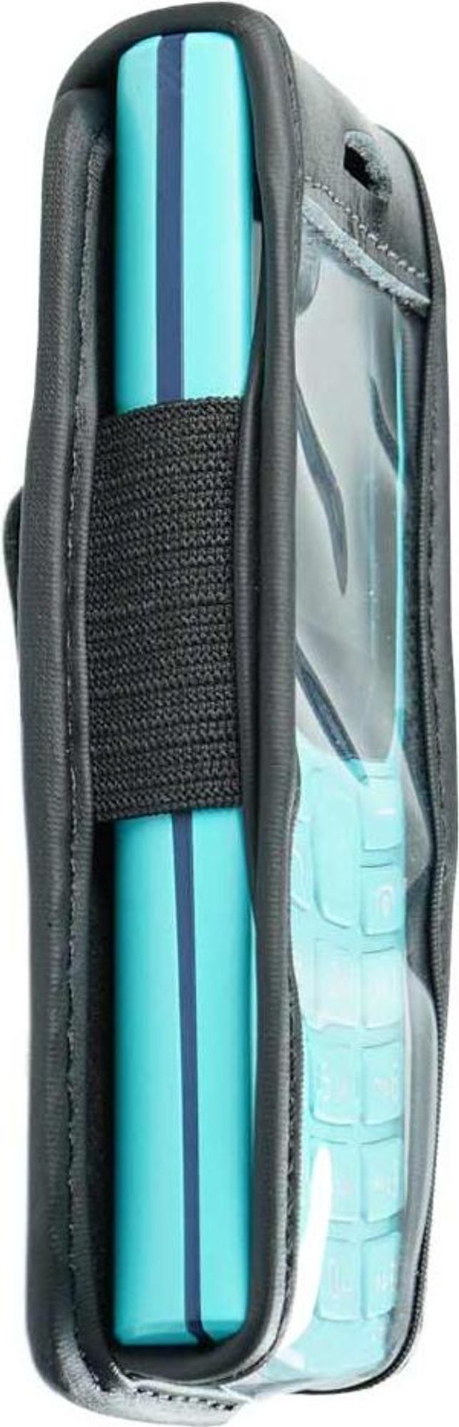 caseroxx Ledertasche mit Gürtelclip kompatibel mit Nokia 105 2G (2023) / 106 2G (2023) aus Echtleder, Tasche mit Gürtelclip und Sichtfenster Bild 4