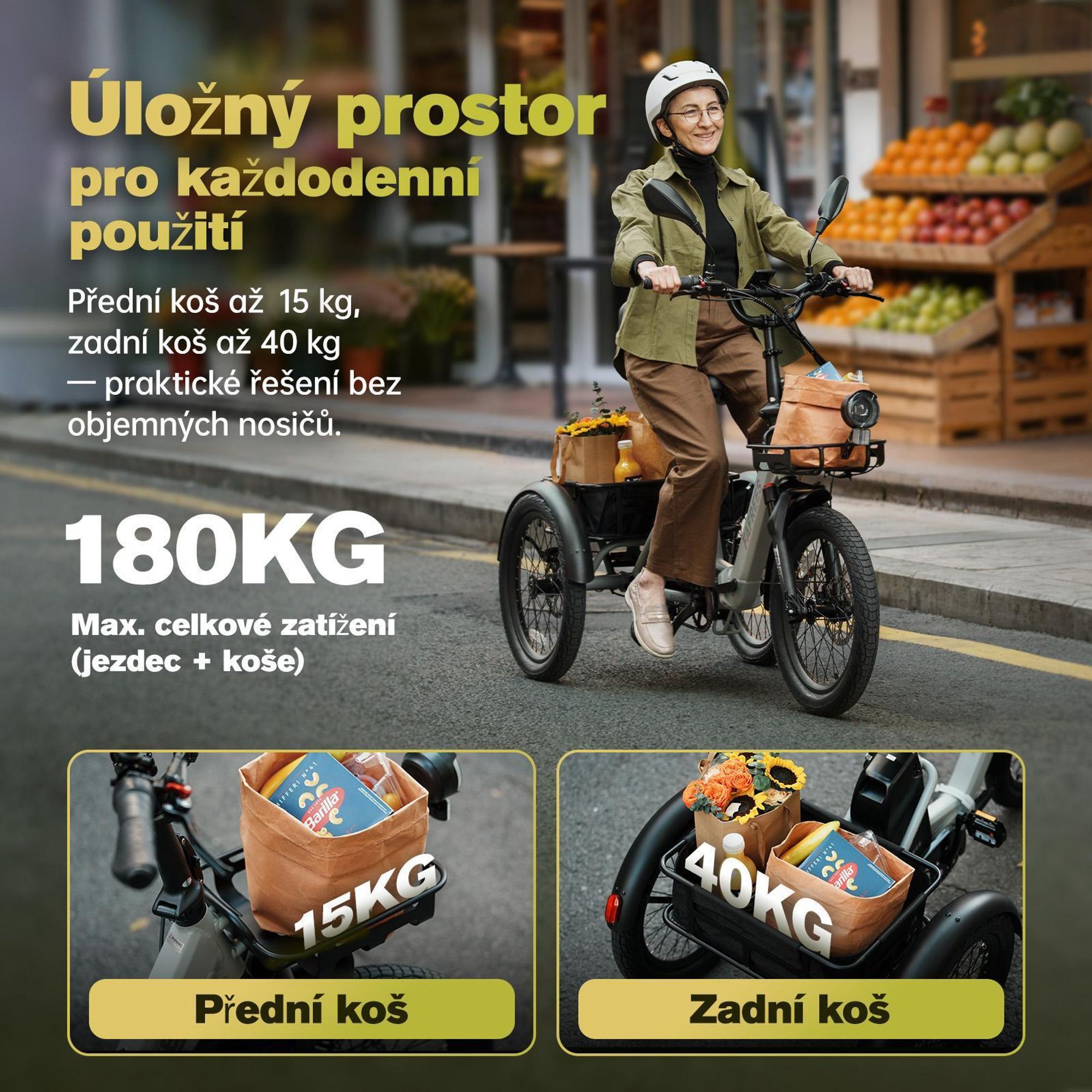 Elektrokolo FAFREES F20 Mate II - Motor 250W Baterie 48V25AH 20 Palce Pneumatiky Hydraulická kotoučová brzda - Armádní zelená