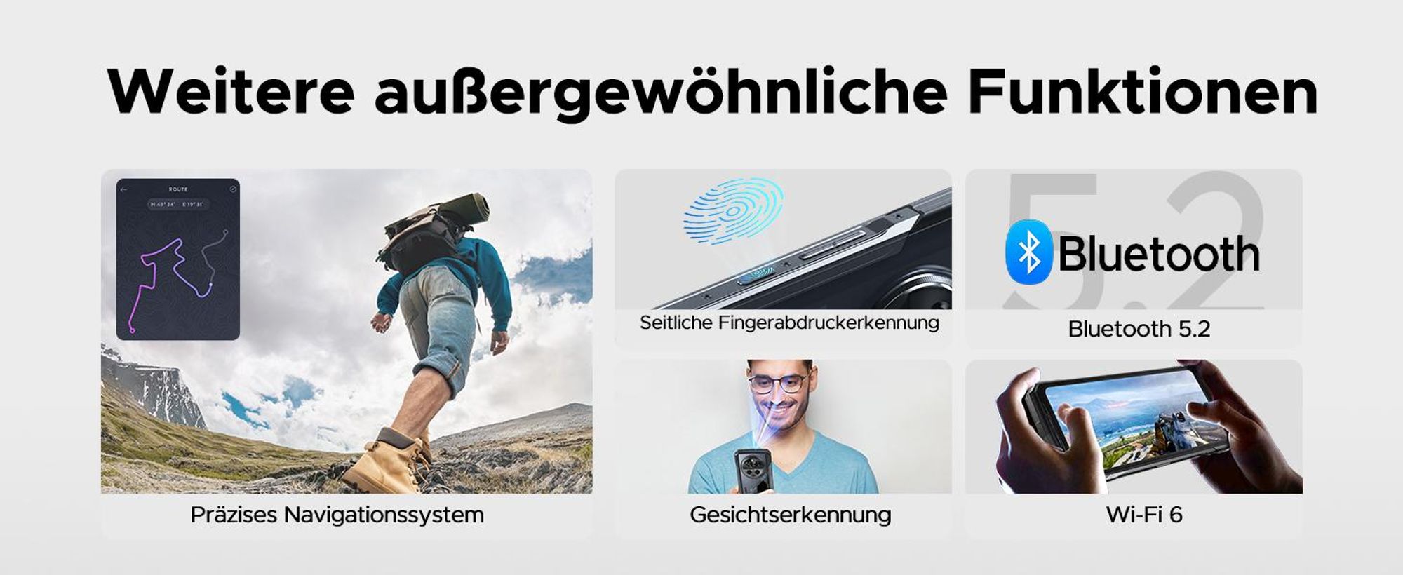 Doogee V40 Pro 5g 16gb/512gb 6.7´´ Blau One Size / EU Plug 220V Blau One Size