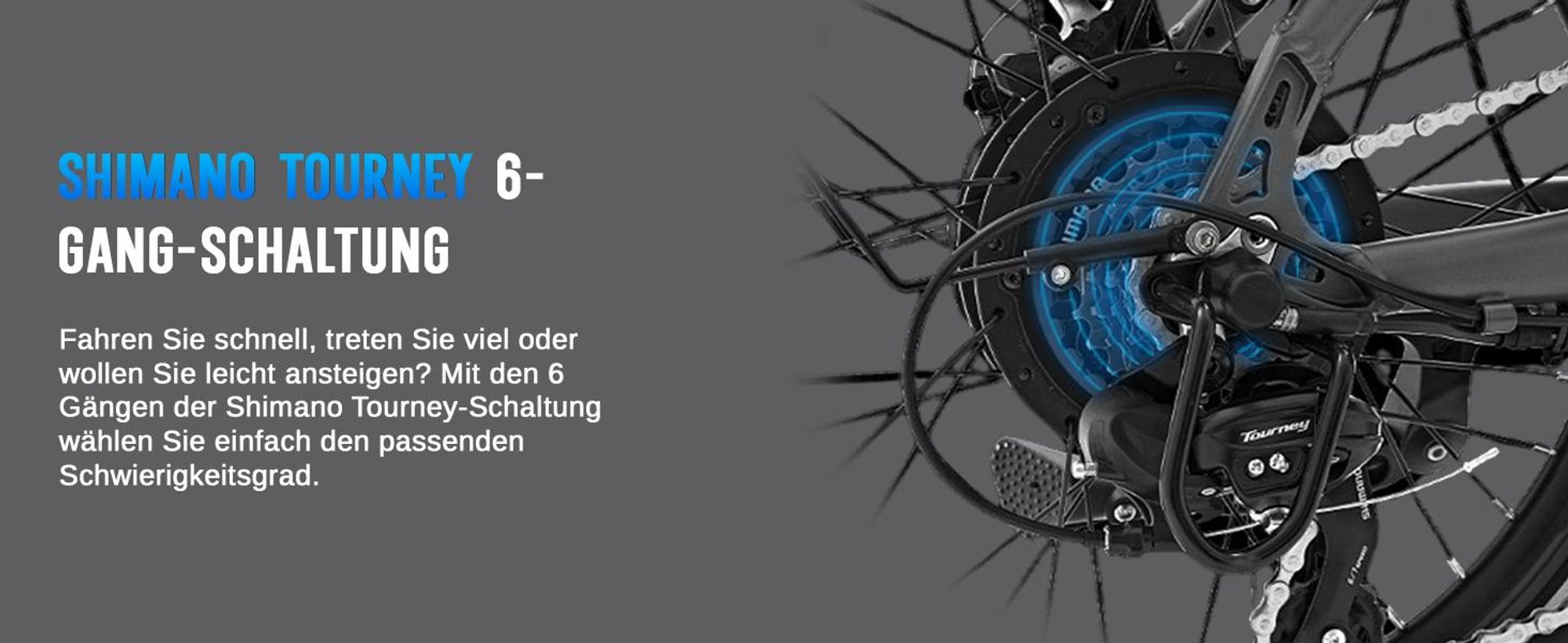 AsVIVA E-Bike 20" Klapprad B13 Stadtfalter 36V 14,0Ah Elektro-Klapprad Elektrofahrrad Pedelec grau
