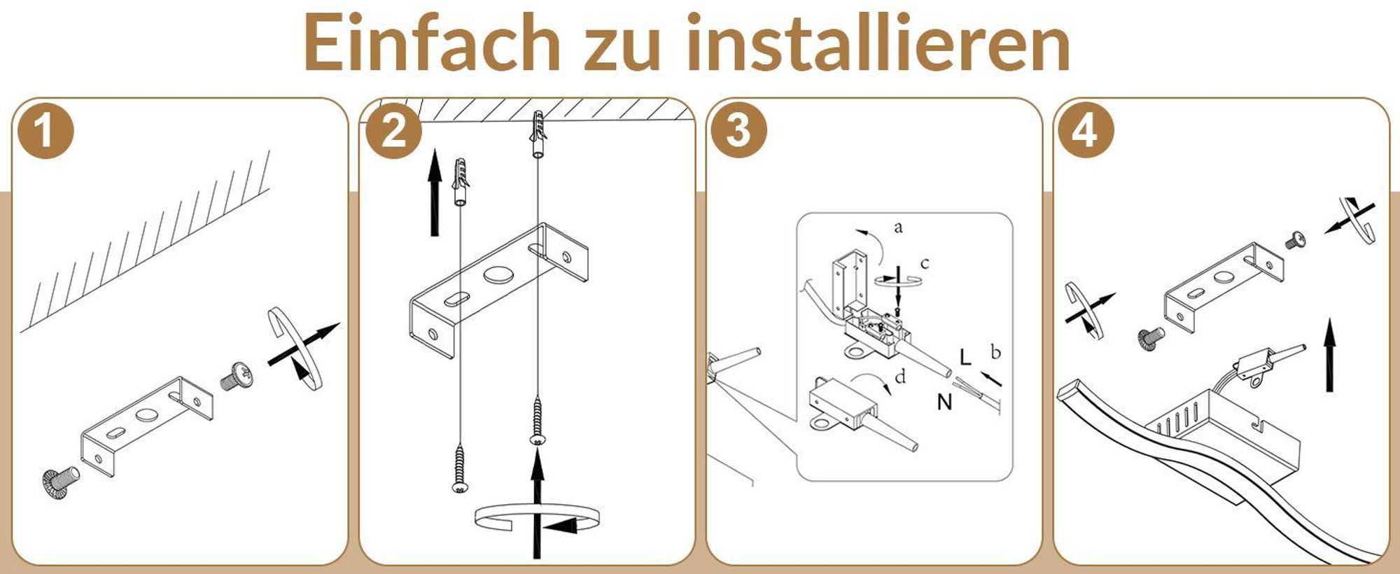 ZMH Plafonnier LED 6 W, motif vagues, lampe de chambre à coucher, 3000 K, blanc chaud, éclairage de plafond pour cuisine, salon, chambre à coucher, Siber