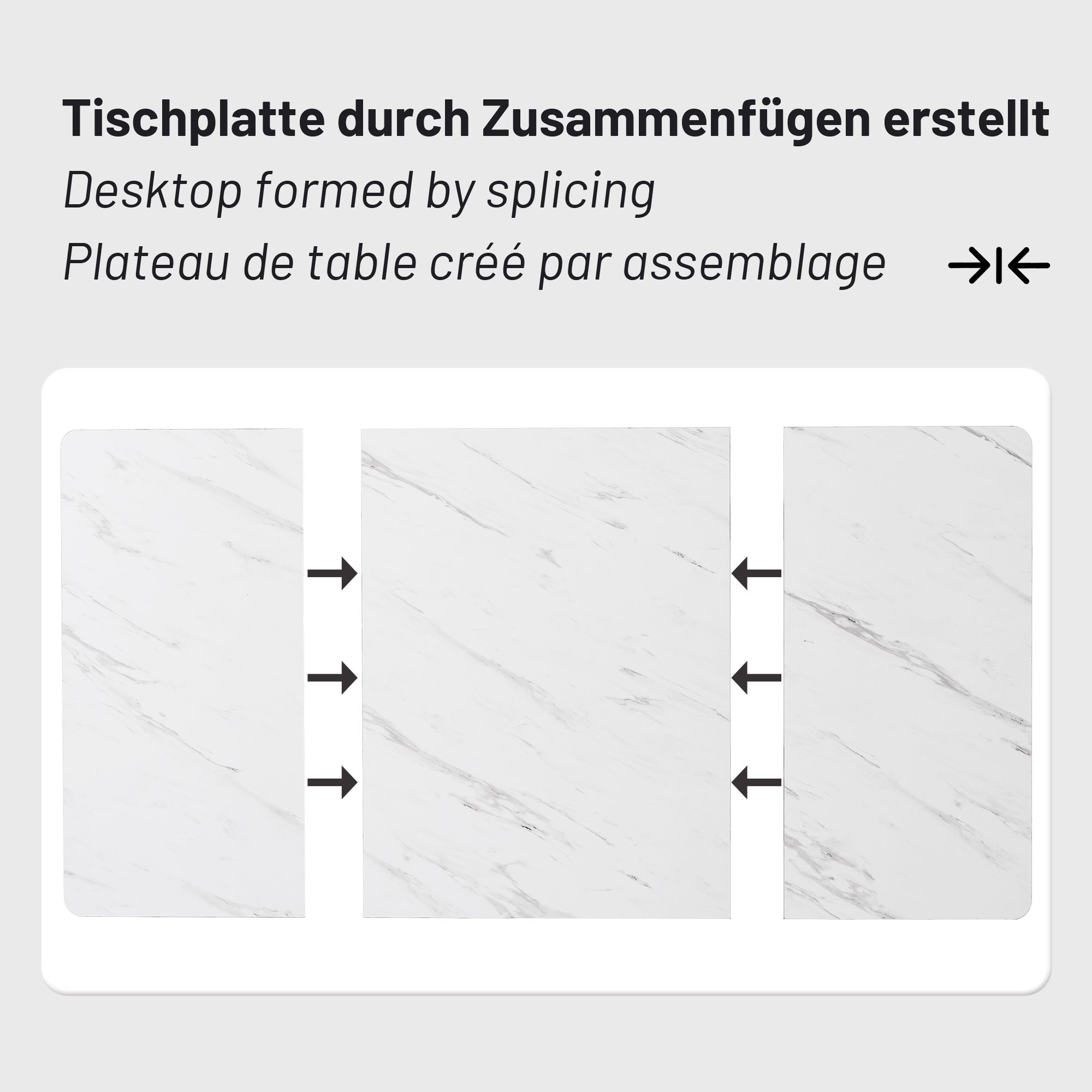 Flieks Essgruppe Esstisch mit 4 Esszimmerstuhl, Sitzgruppe Küchentischset 5tlg., Küchentisch mit 4 Esszimmerstuhl, Stuhl mit Samtbezug, Grau Schwarz