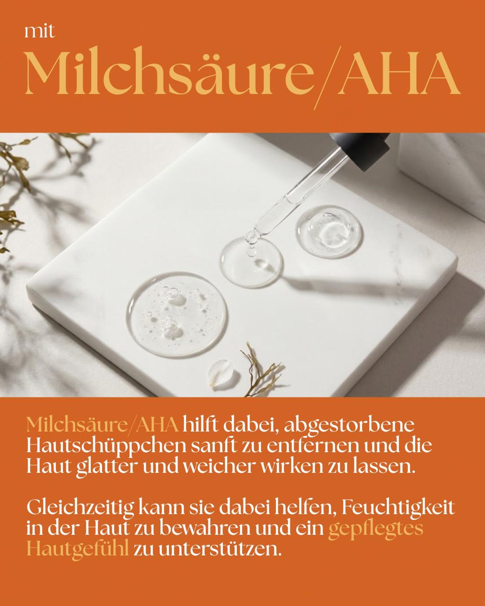 VALENTIN Kosmetik Handseife Orange & Sandelholz mit Aloe Vera & Milchsäure/AHA 300ml