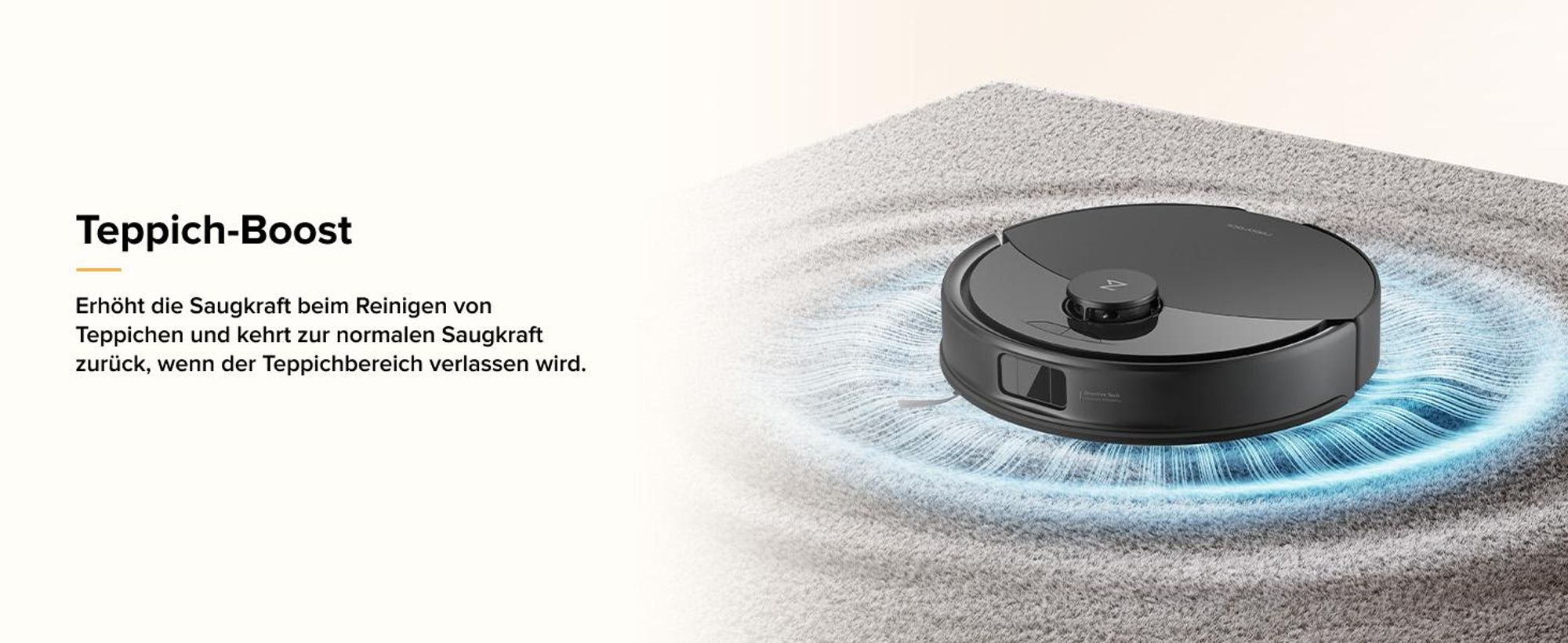Roborock Q7 M5 Saugroboter mit Wischfunktion, 10.000Pa(Upgrade von Q5 PRO), Dual Anti-Tangle-System,Staubsauger Roboter für Teppich,Tierhaare(Schwarz)