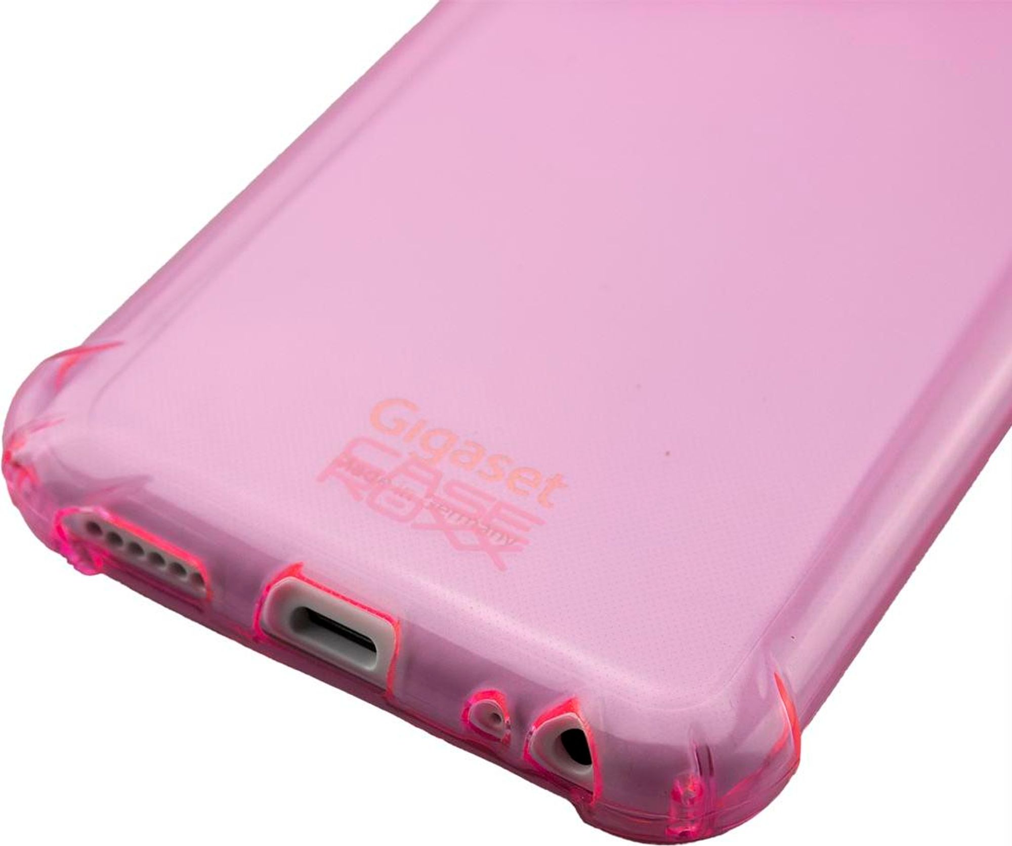 caseroxx Schutz-Hülle TPU-Hülle kompatibel mit Gigaset GS4 / GS4 Senior, Gummi Handy Tasche pink Bild 4