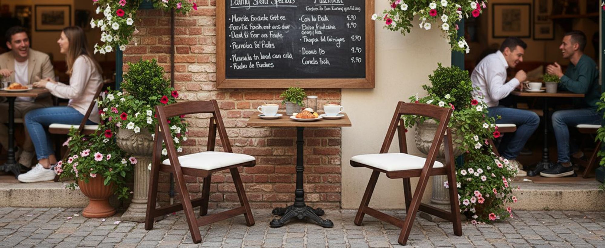 Klappstühle mit Polster Holzgepolsterte Klappstühle Tragbarer und Bereits montierter Klapp-Essstuhl für Gäste Küche Büro Hochzeit und Party