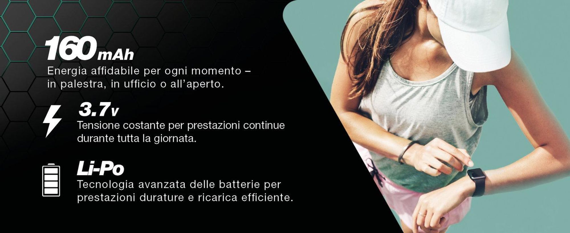 CELLONIC 1x Batteria per Smartwatch e braccialetto fitness Compatibile con Garmin vivoactive 3, 361-00108-01 – (160mAh, 3.7V)