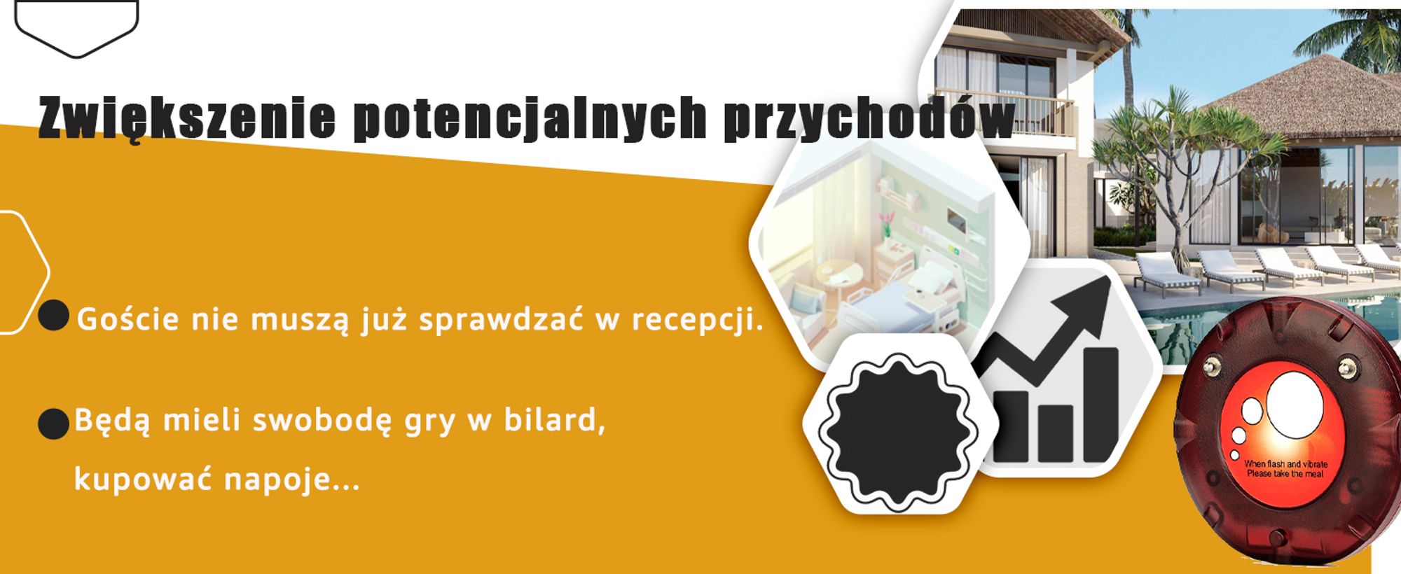 System przywoławczy Retekess TD158, 30 pagerów restauracyjnych, zewnętrzny 500M, wyświetlacz LED, 4 tryby wywoływania, gastro pager do food trucka, hotelu, baru