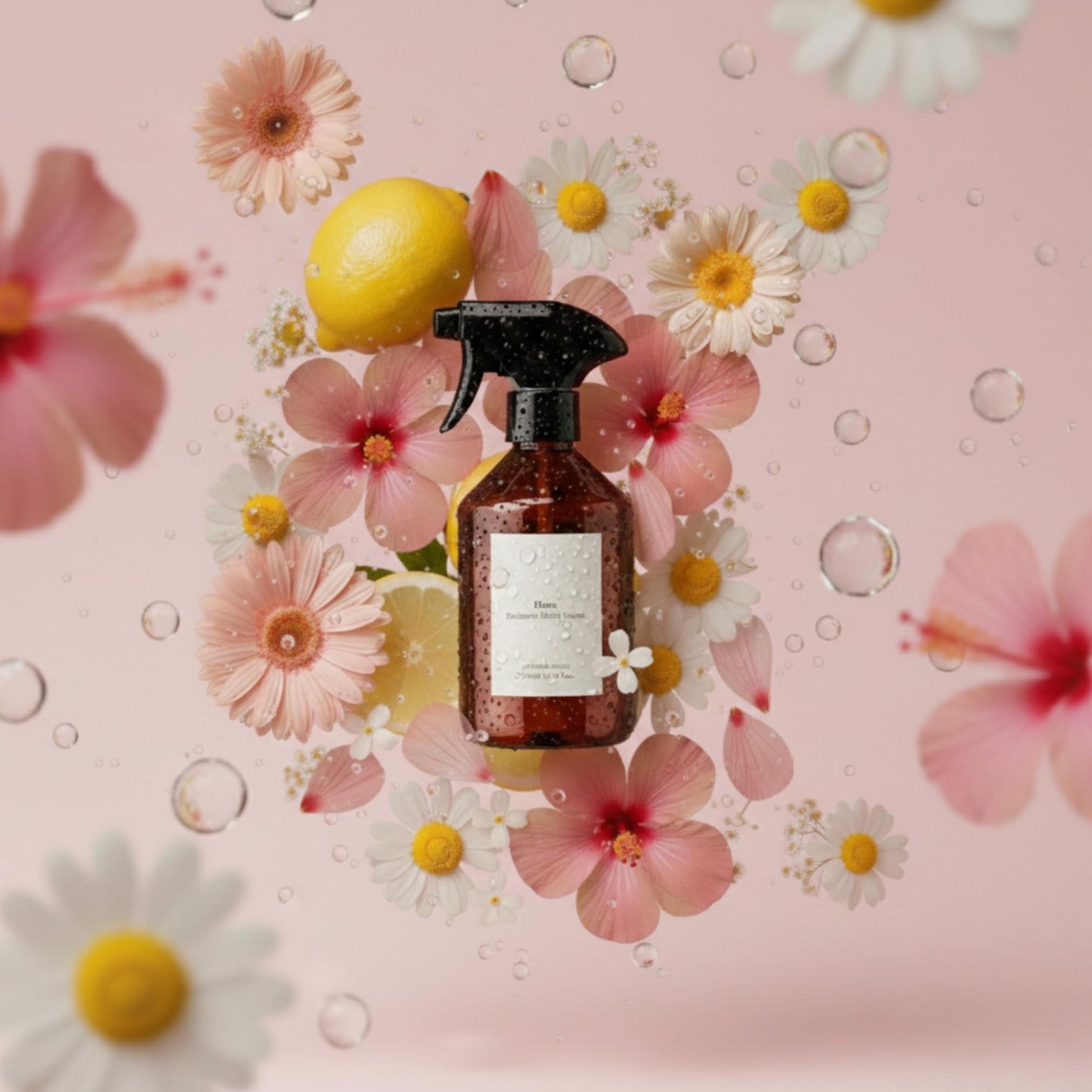 BOHORIA® Raumspray 500 ml Flora – Blumiger Raumduft mit Mandarine, Bergamotte, Jasmin & Zedernholz – Hotel Scents Home Perfume