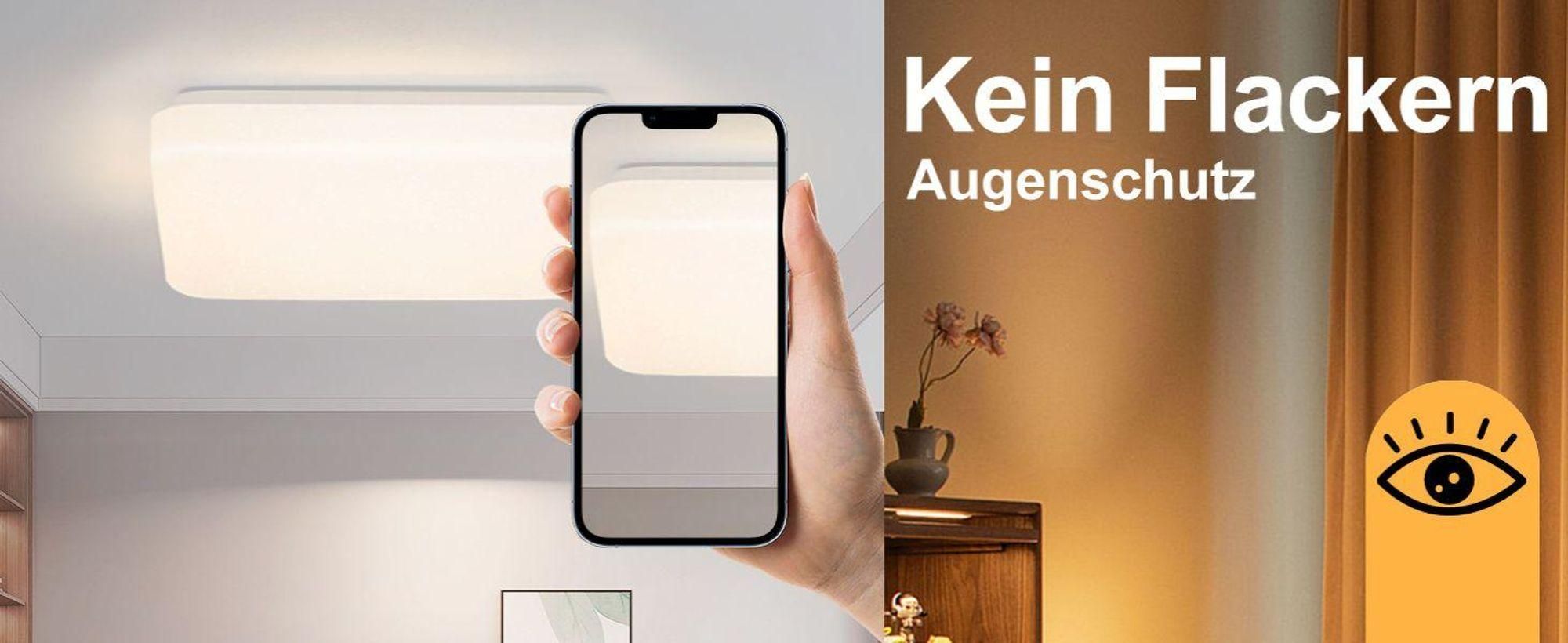 ZMH Plafoniera a led 3pcs cielo stellato moderna piccola angolare 15W 4000K 21cm bianco neutro per camera da letto scala cucina soggiorno ufficio corridoio