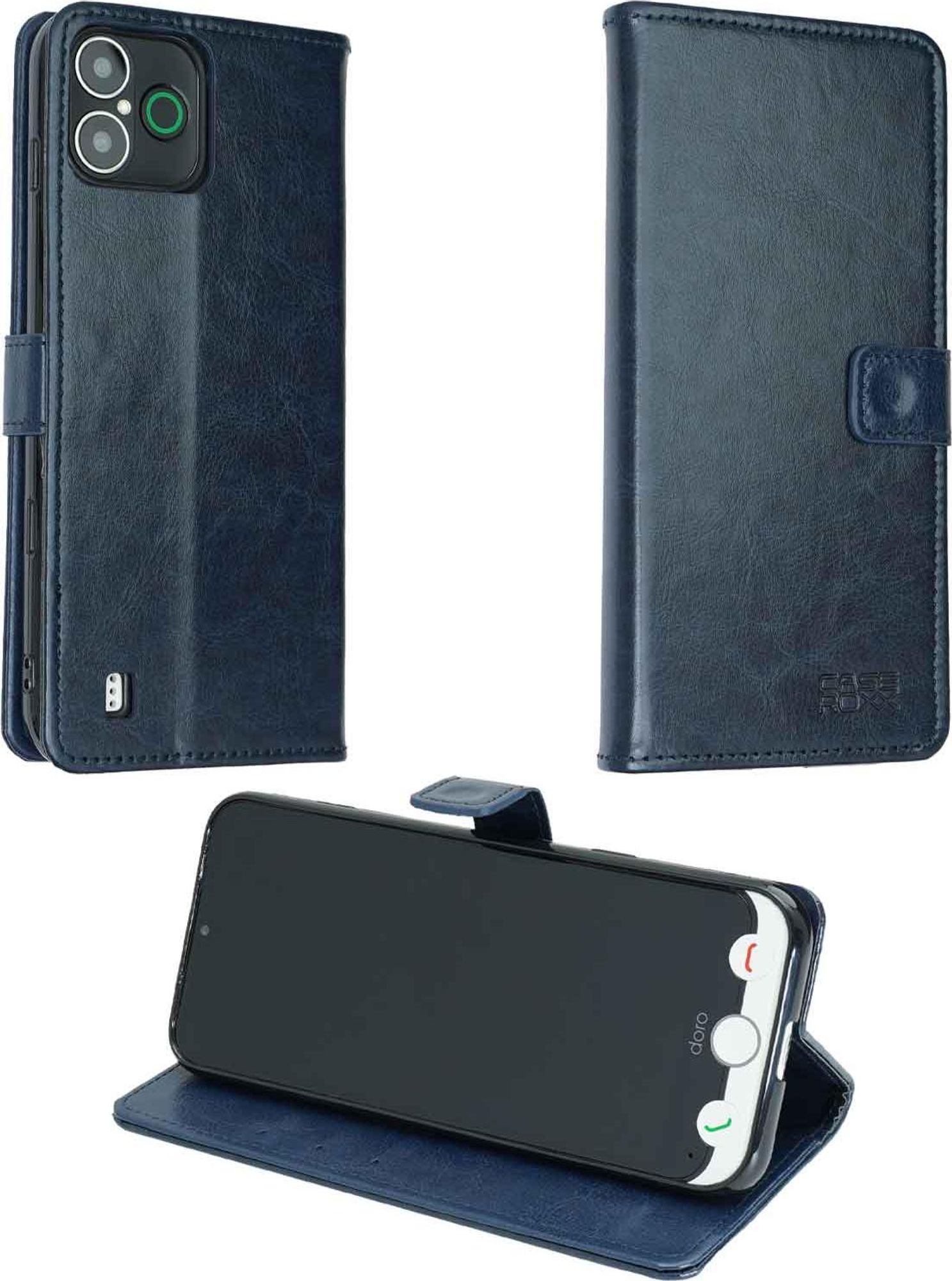 caseroxx Handy Hülle Tasche kompatibel mit Doro Aurora A30/A31 Bookstyle-Case Wallet Case Bild 1