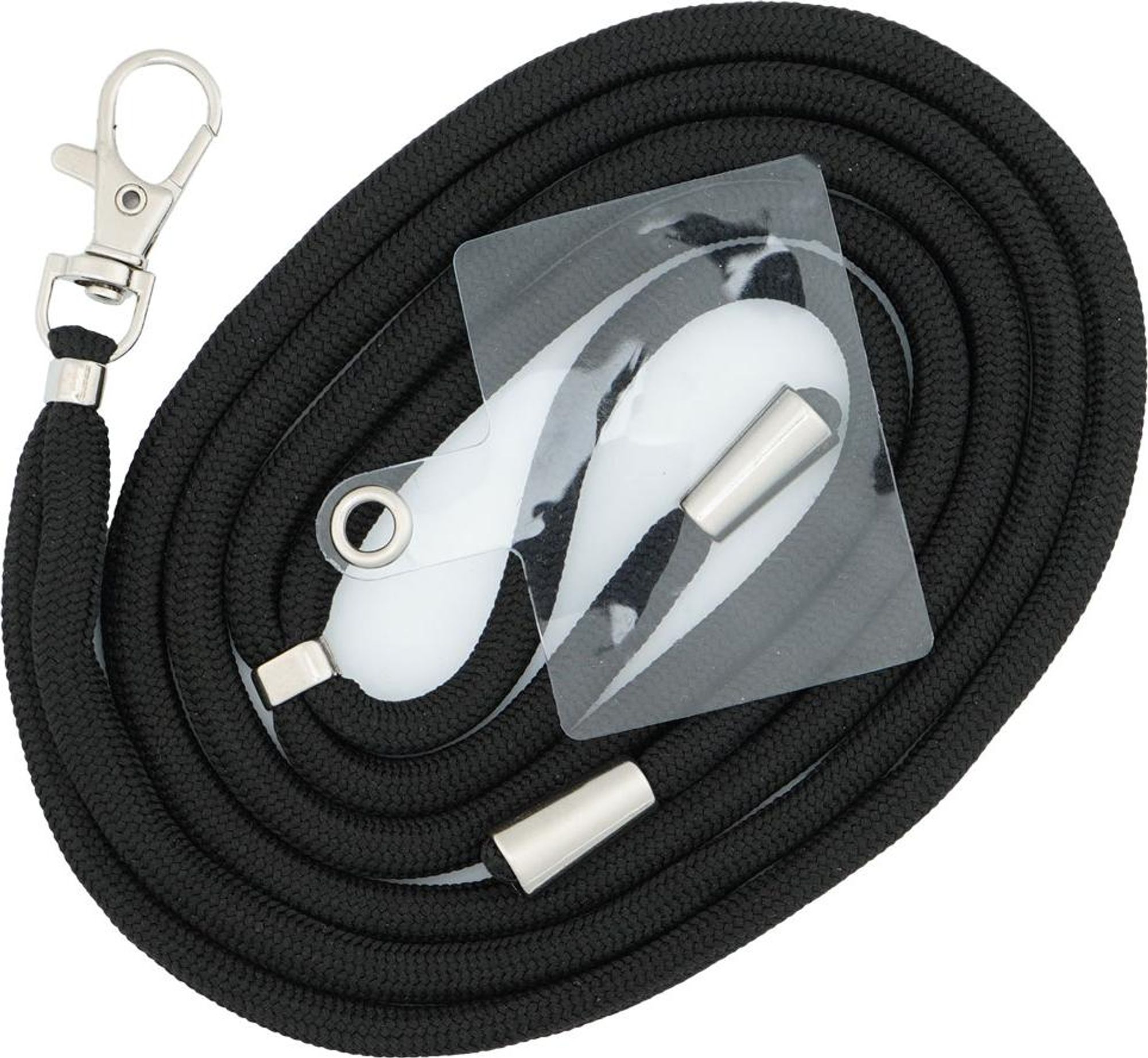 caseroxx TPU-Hülle kompatibel mit Emporia SMART.6lite / E6.lite, SMART.ME7 / 7lite / 7mini, mit Band zum Umhängen in hellblau aus TPU Bild 4