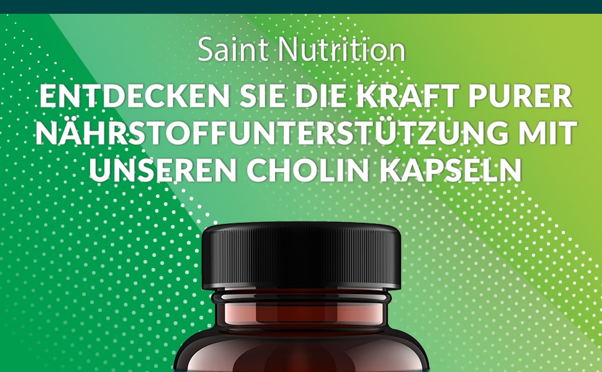 Saint Nutrition® Cholin Bitartrat – Appеtitzügler - Hochwertige Cholin - Kapseln für Ihre Gesundheit – für Männer und Frauen – 60 Kapseln