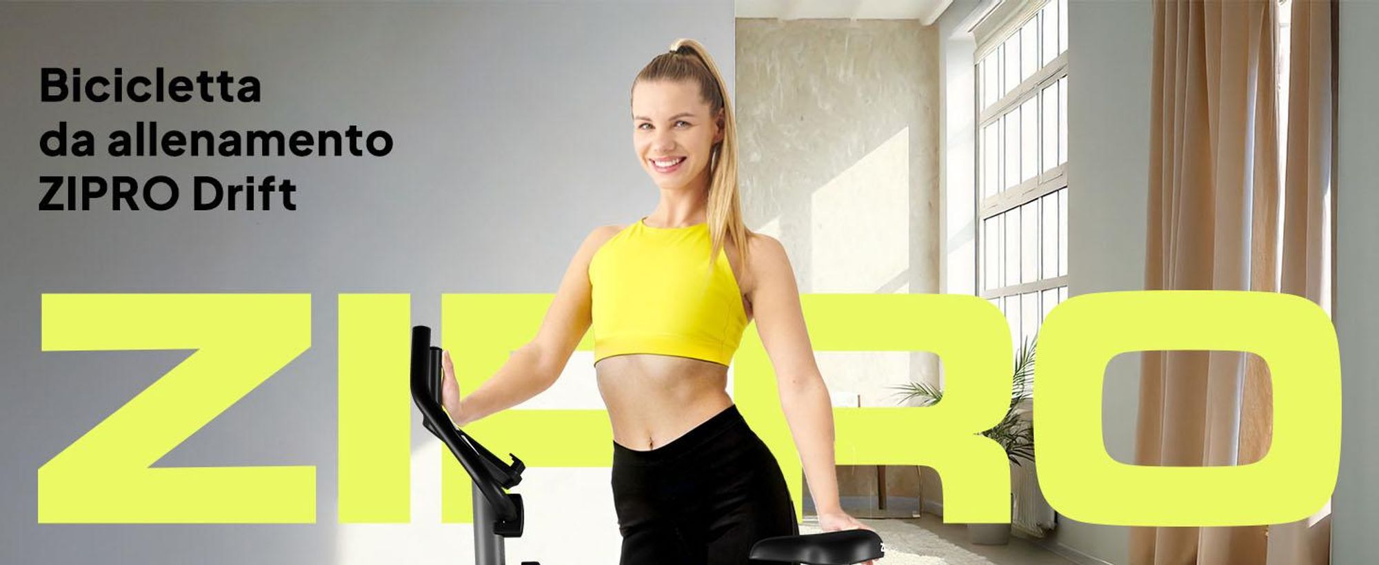 Zipro Drift cyclette per la casa Cyclette magnetica fino a 120 kg Magneti Cyclette Cyclette Fitness Cyclette Hometrainer Cyclette cardio Computer