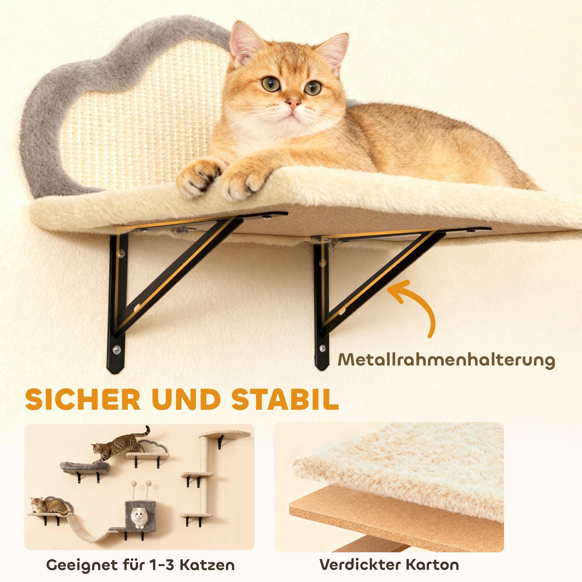 Wandkratzbaum Kratzbaum Wandboard