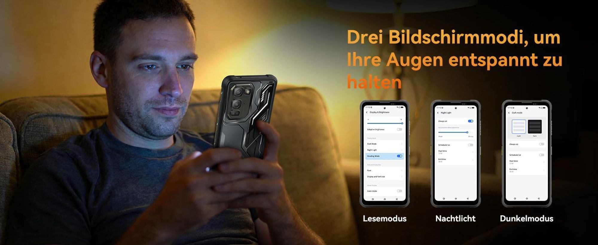 Blackview FORT 5  incl Aurabass1,AI Outdoor Handy,36(12+24)+256GB, 6,78" HD,120 Hz,NFC,IP68 und IP69K,108 MP Hauptkamera, Android 16,5000 mAh