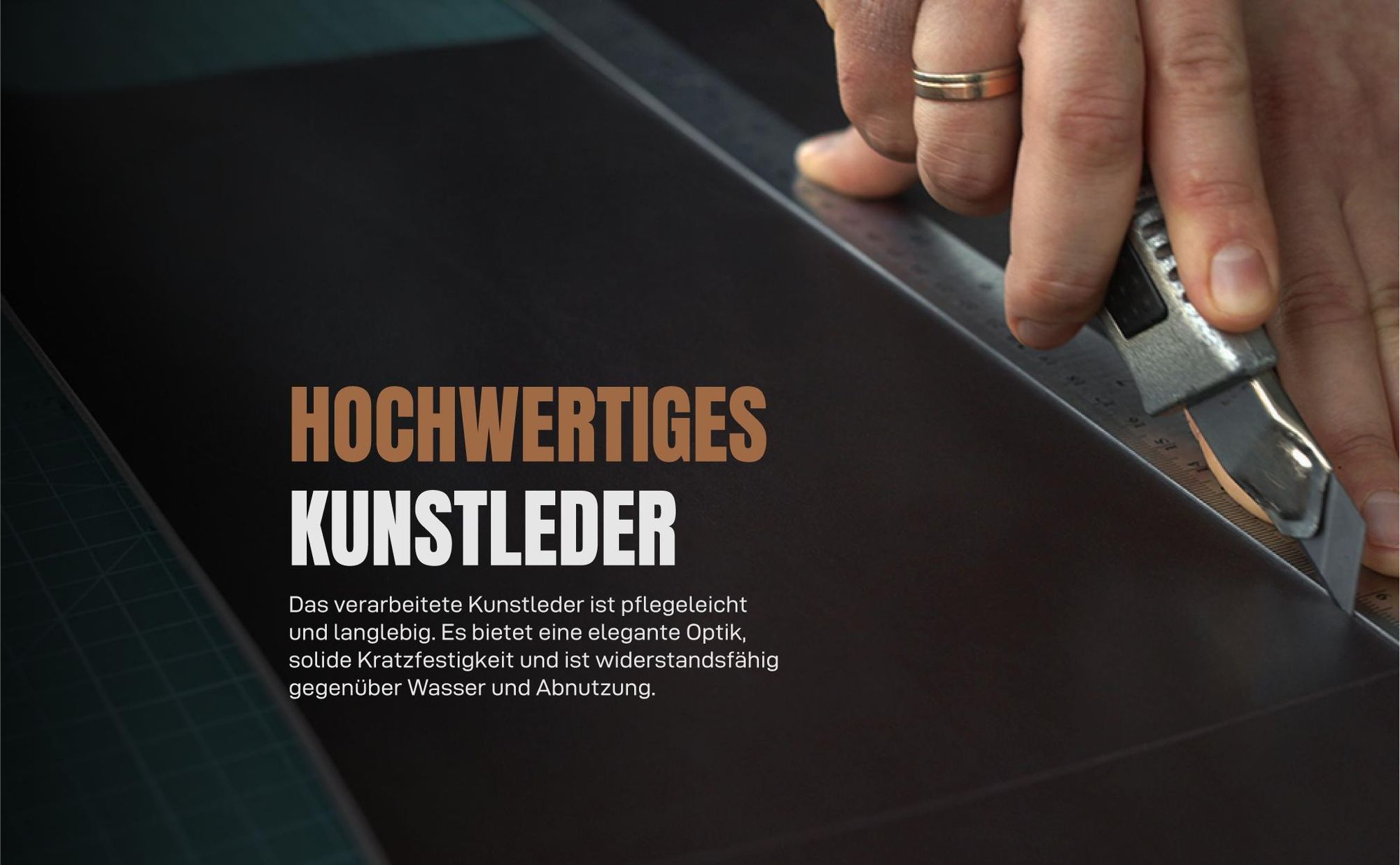 Handyhülle für Xiaomi Redmi 10 aus strapazierfähigem Kunstleder
