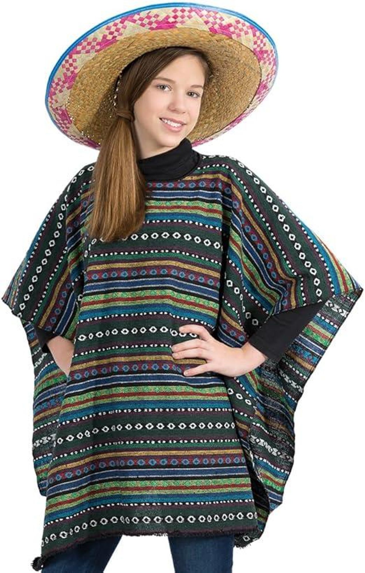 .... oder Einzeln. Der Poncho in Einheitsgröße ist für viele Events geeignet.
