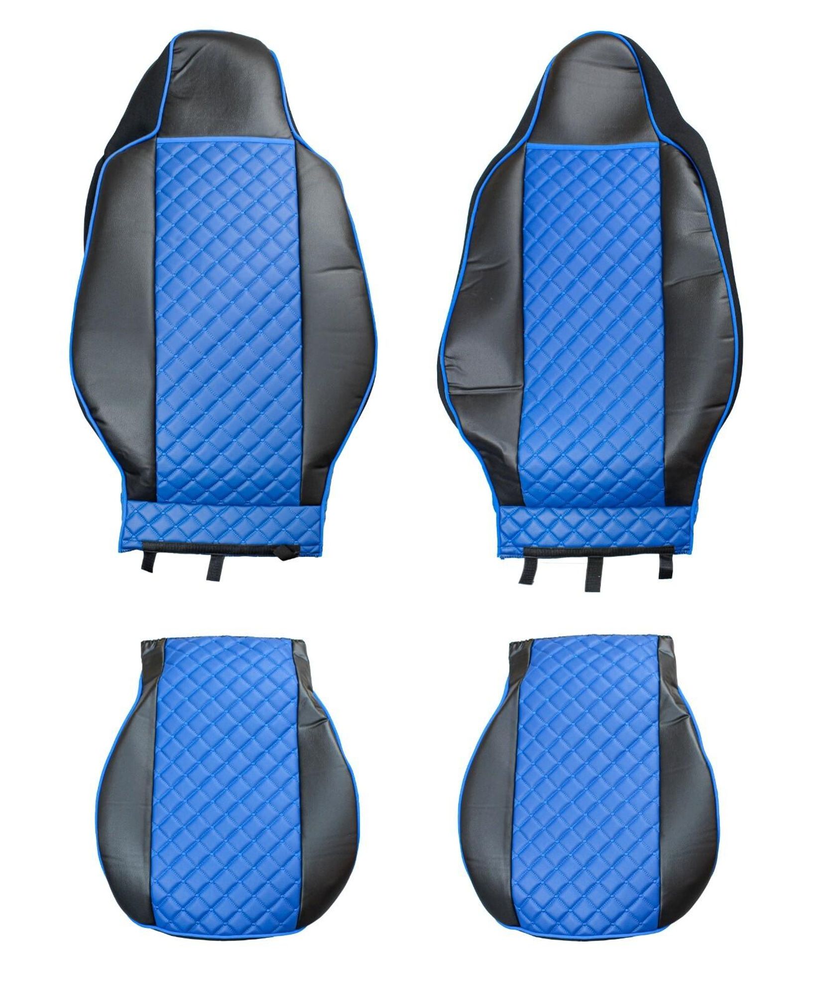 LKW Sitzbezüge Schonbezüge Für MAN TGX TG3 TGS TGM TGL Blau 2021-
